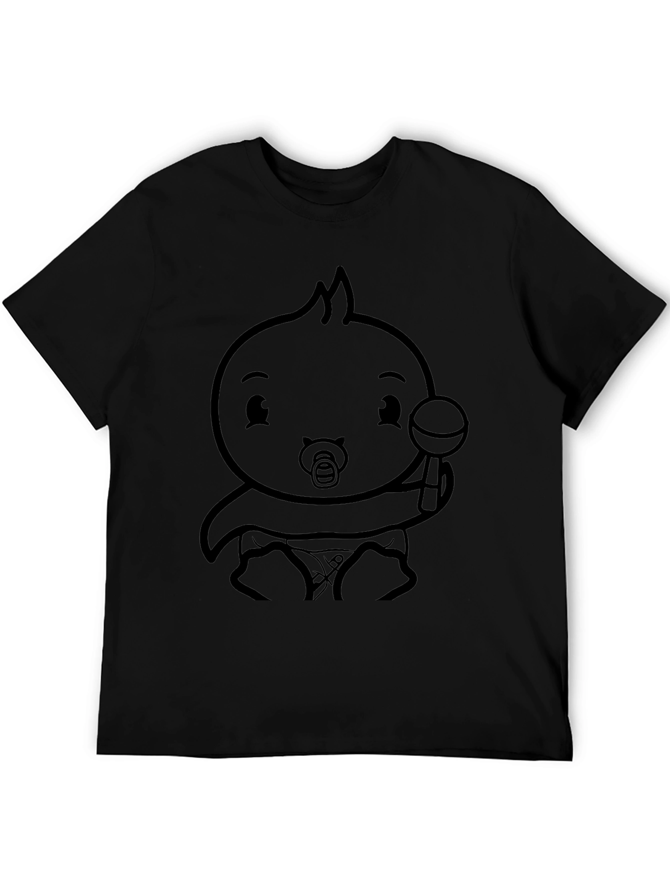 Cute Baby Graphic Tee - Soft Cotton Blend