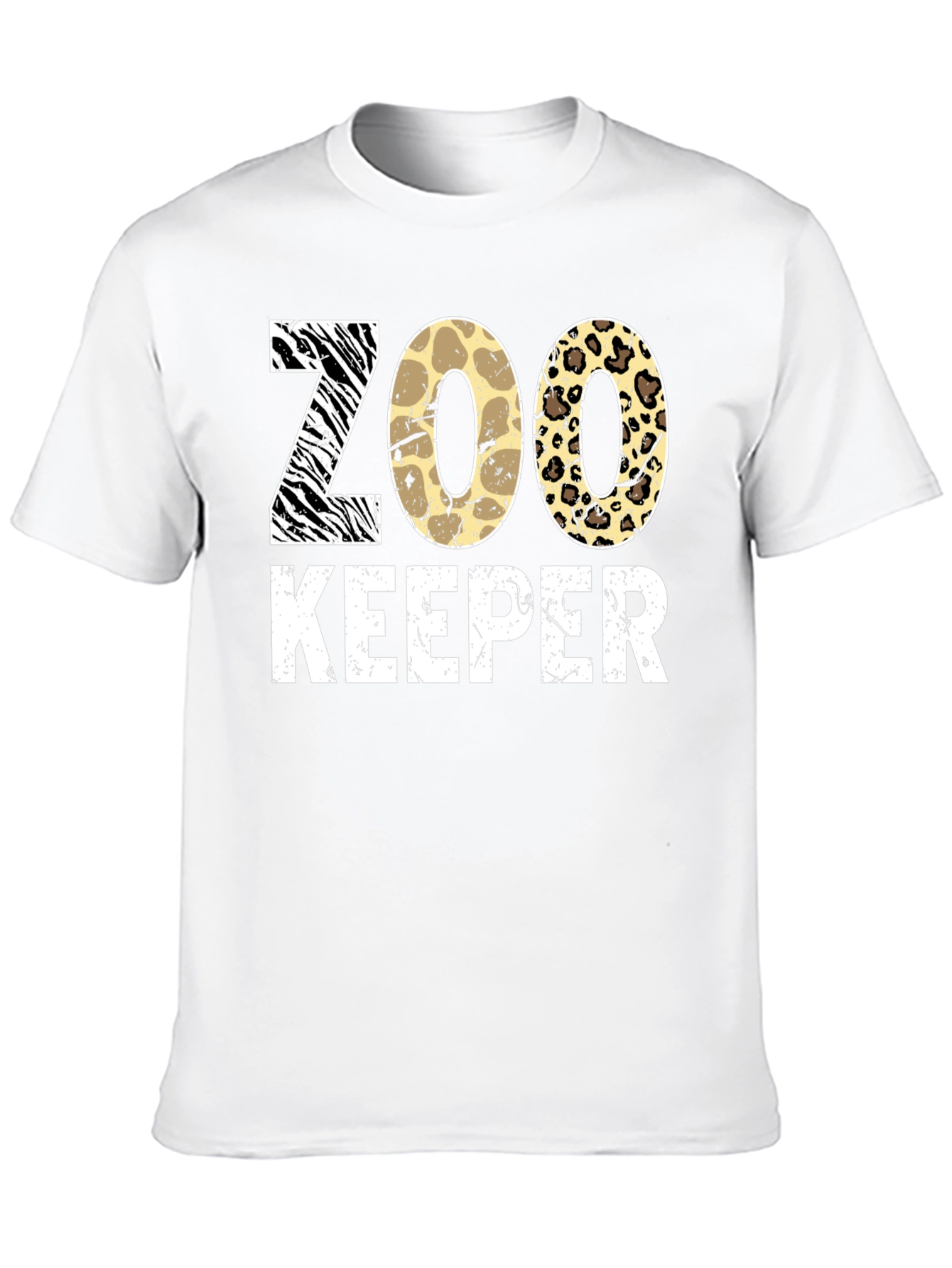 Zoo Keeper Animal Print T-Shirt