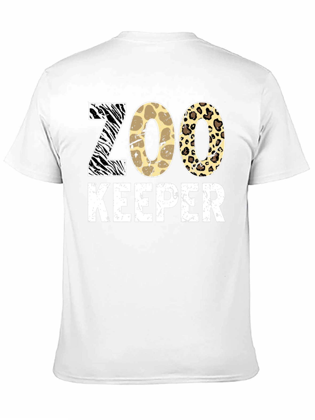 Zoo Keeper Animal Print T-Shirt