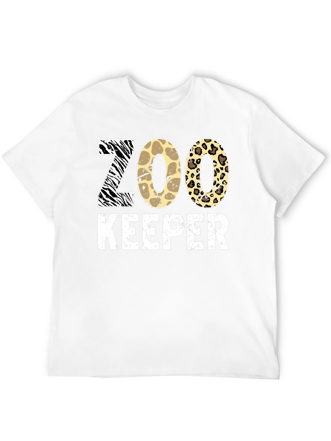 Zoo Keeper Animal Print T-Shirt