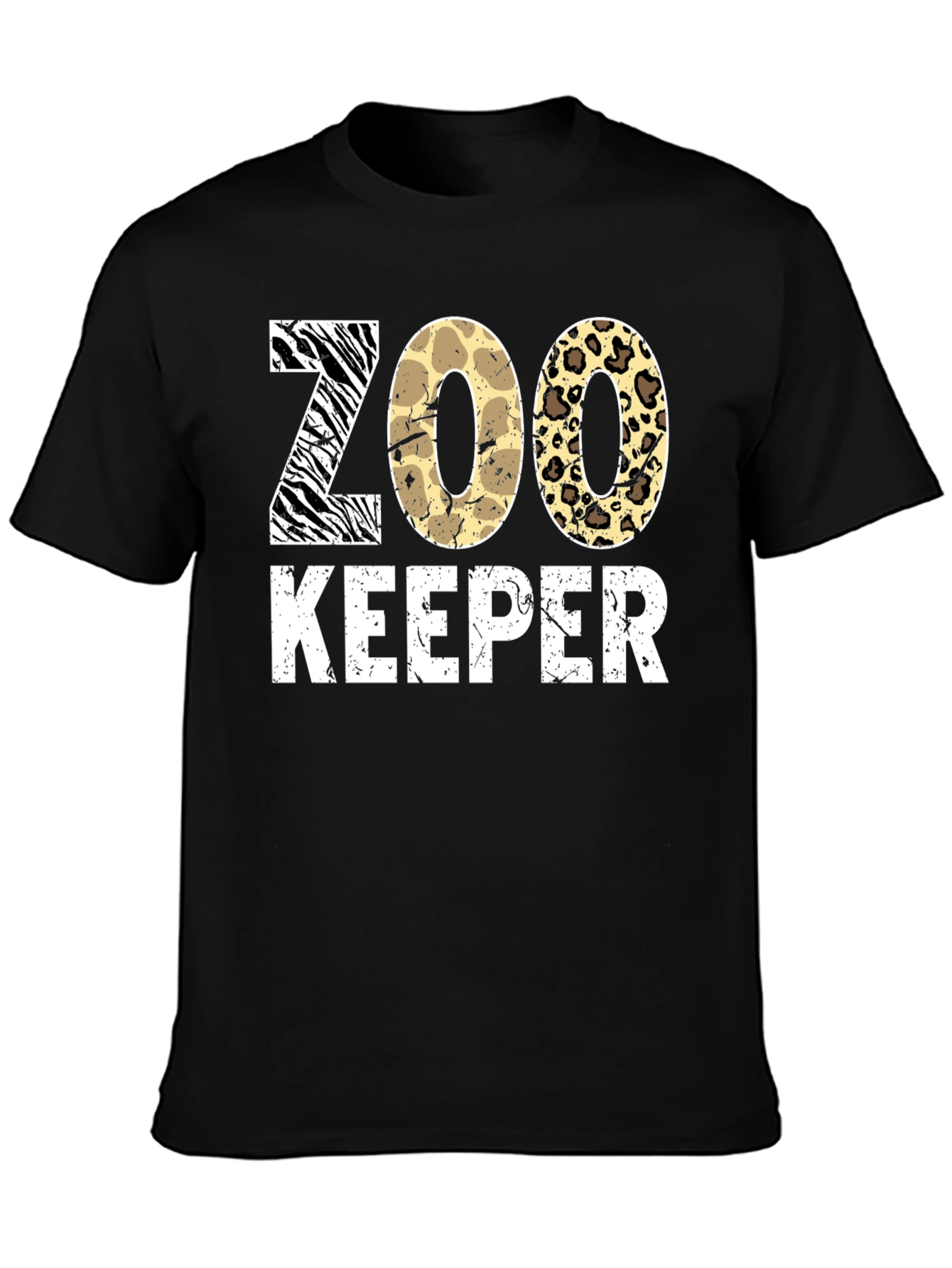 Zoo Keeper Animal Print T-Shirt