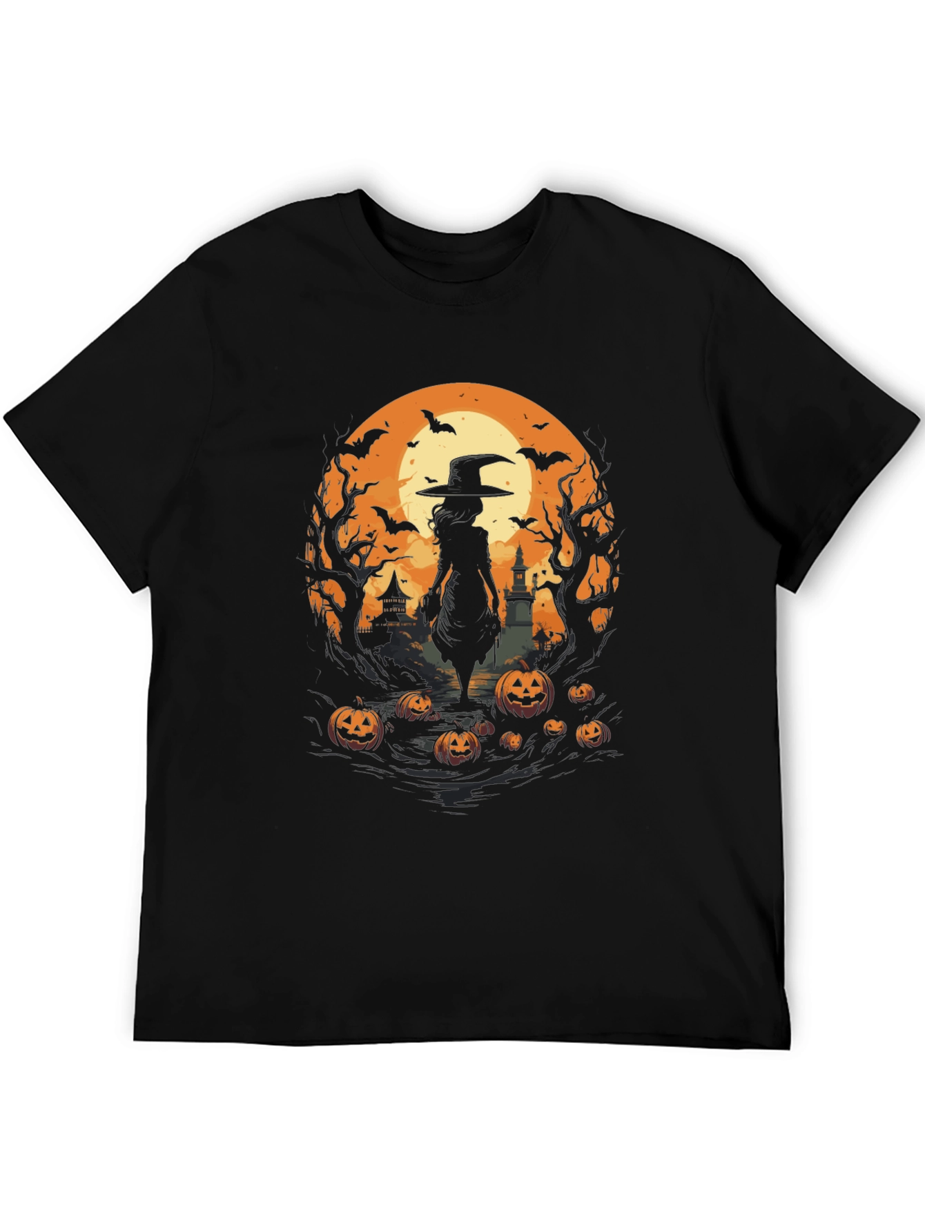 Halloween Witch Graphic Tee