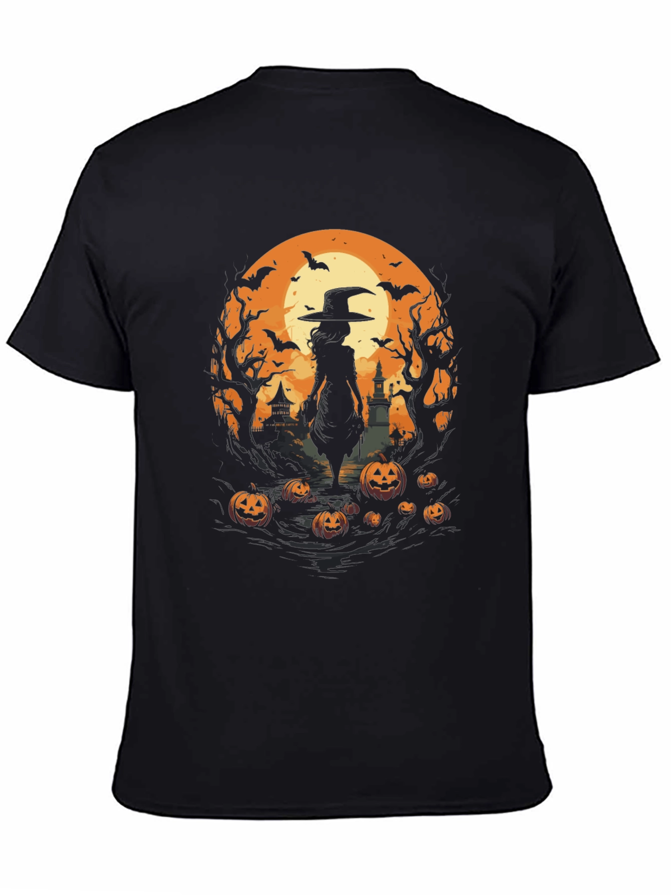 Halloween Witch Graphic Tee