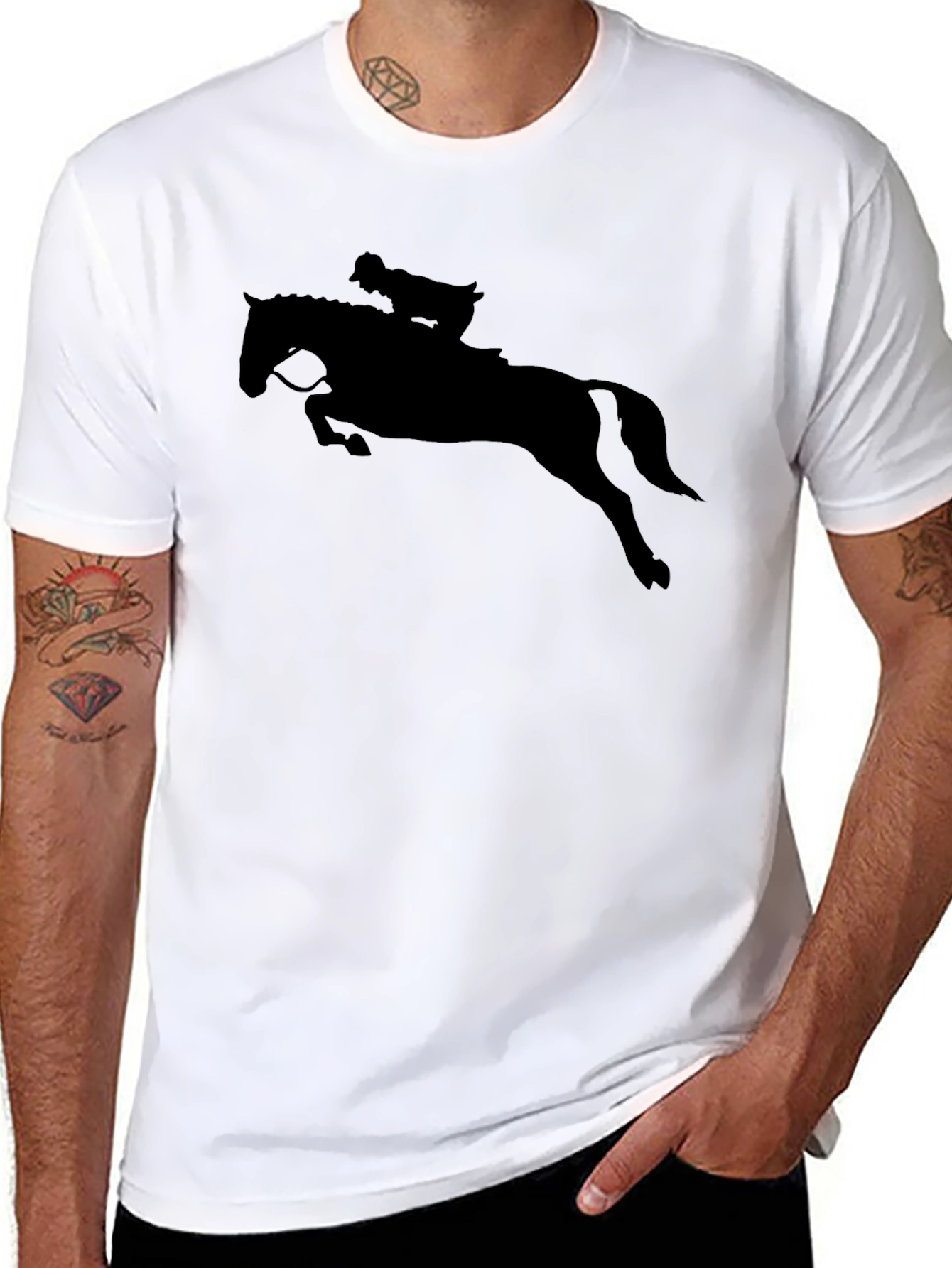 Equestrian Silhouette Tee