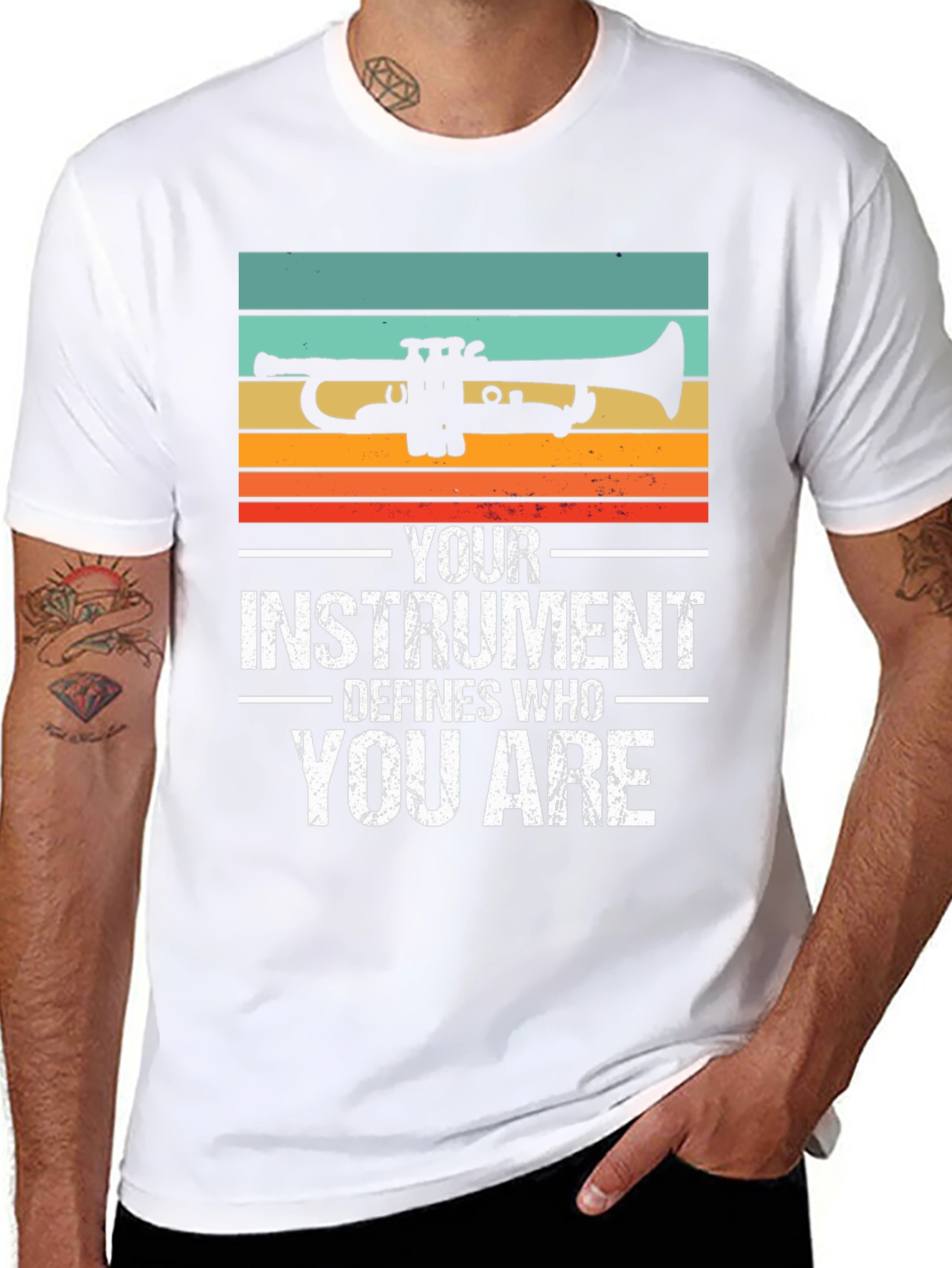 Trumpet Player Shirt - Defines Who You Are!