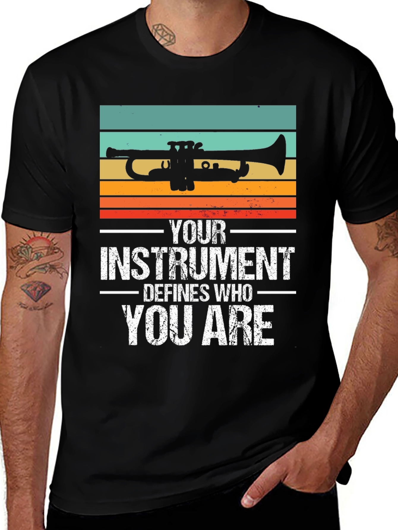 Trumpet Player Shirt - Defines Who You Are!