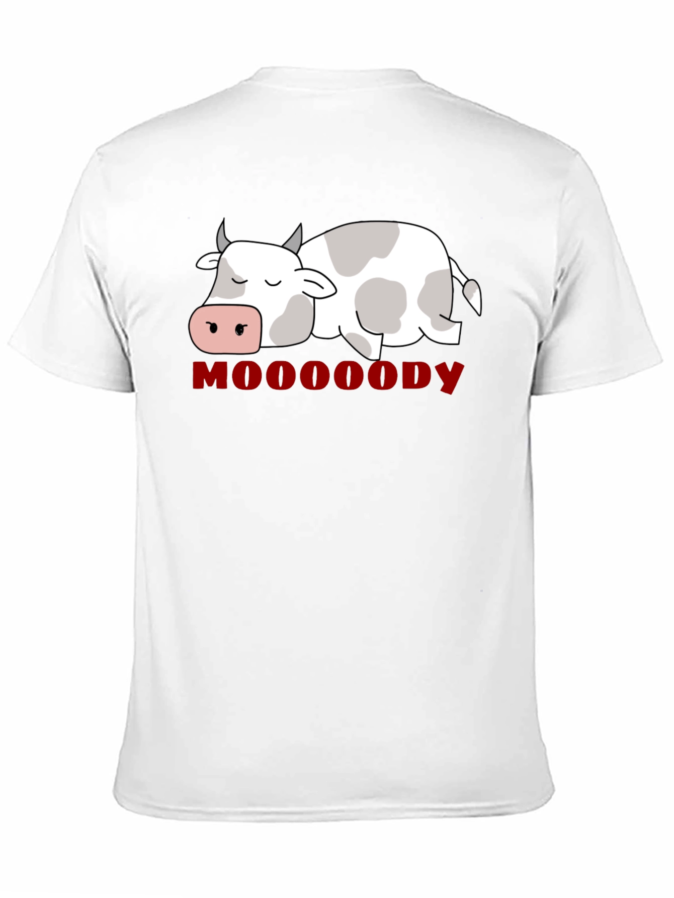 Mooody Cow Graphic T-Shirt - Relaxed Fit