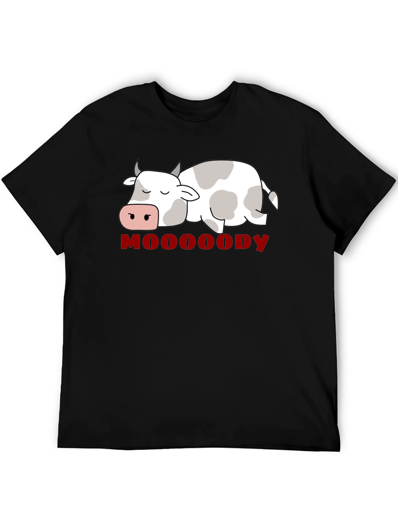Mooody Cow Graphic T-Shirt - Relaxed Fit