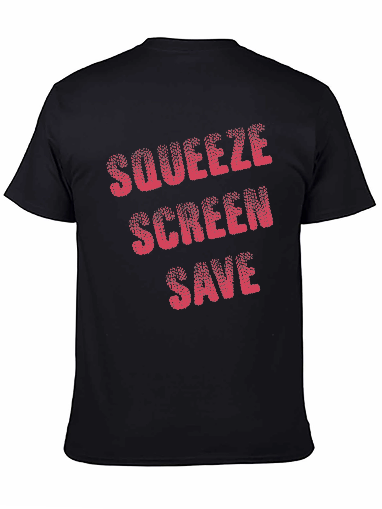 Squeeze Screen Save Novelty Graphic T-Shirt