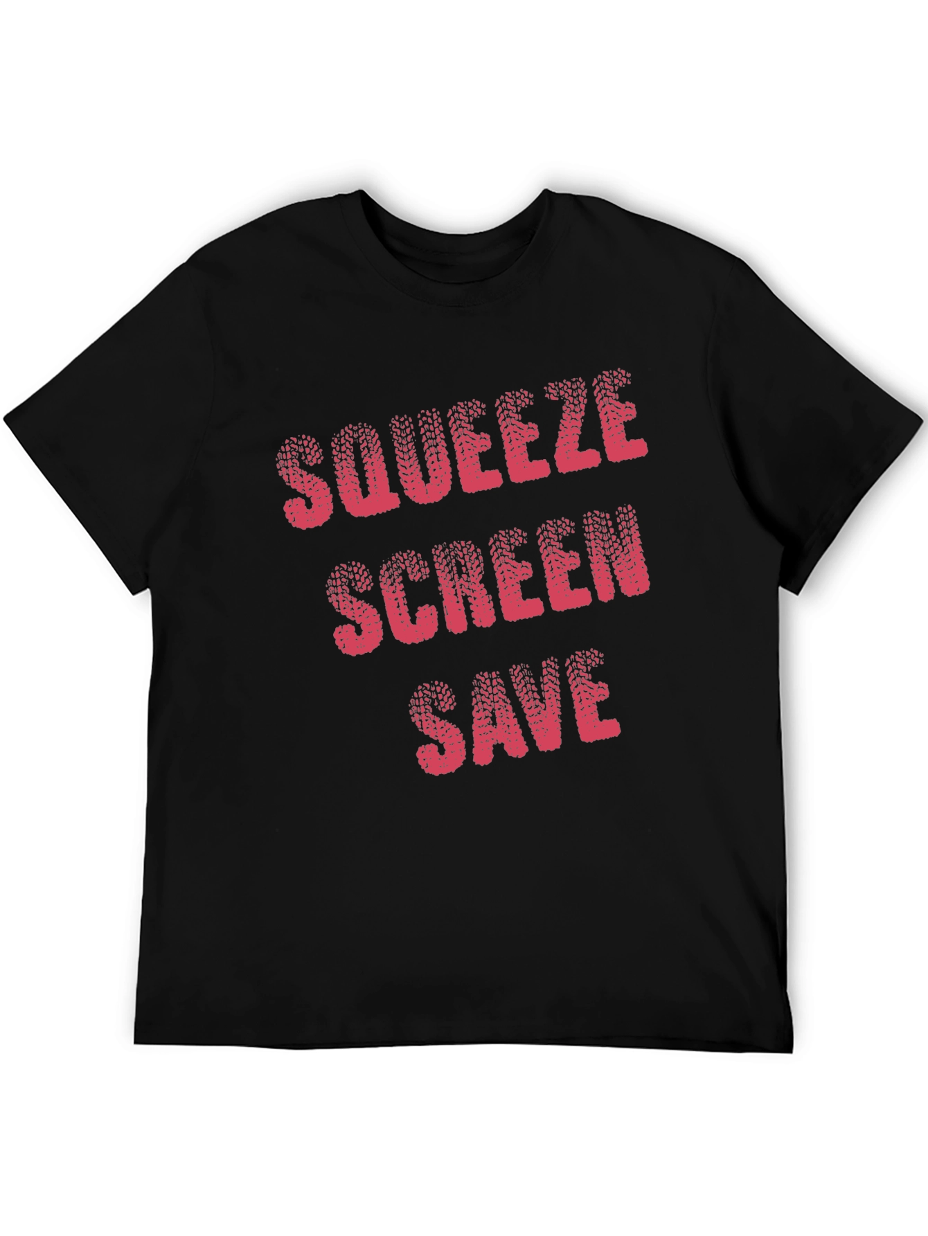 Squeeze Screen Save Novelty Graphic T-Shirt