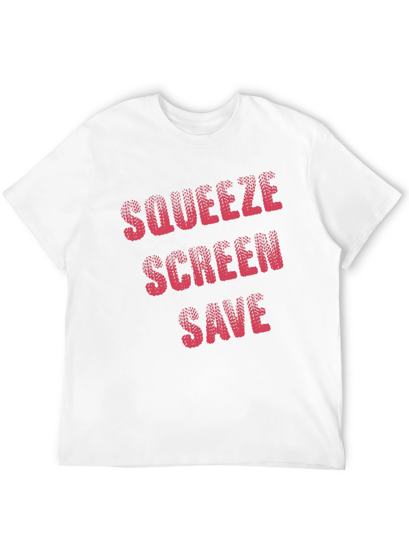 Squeeze Screen Save Novelty Graphic T-Shirt