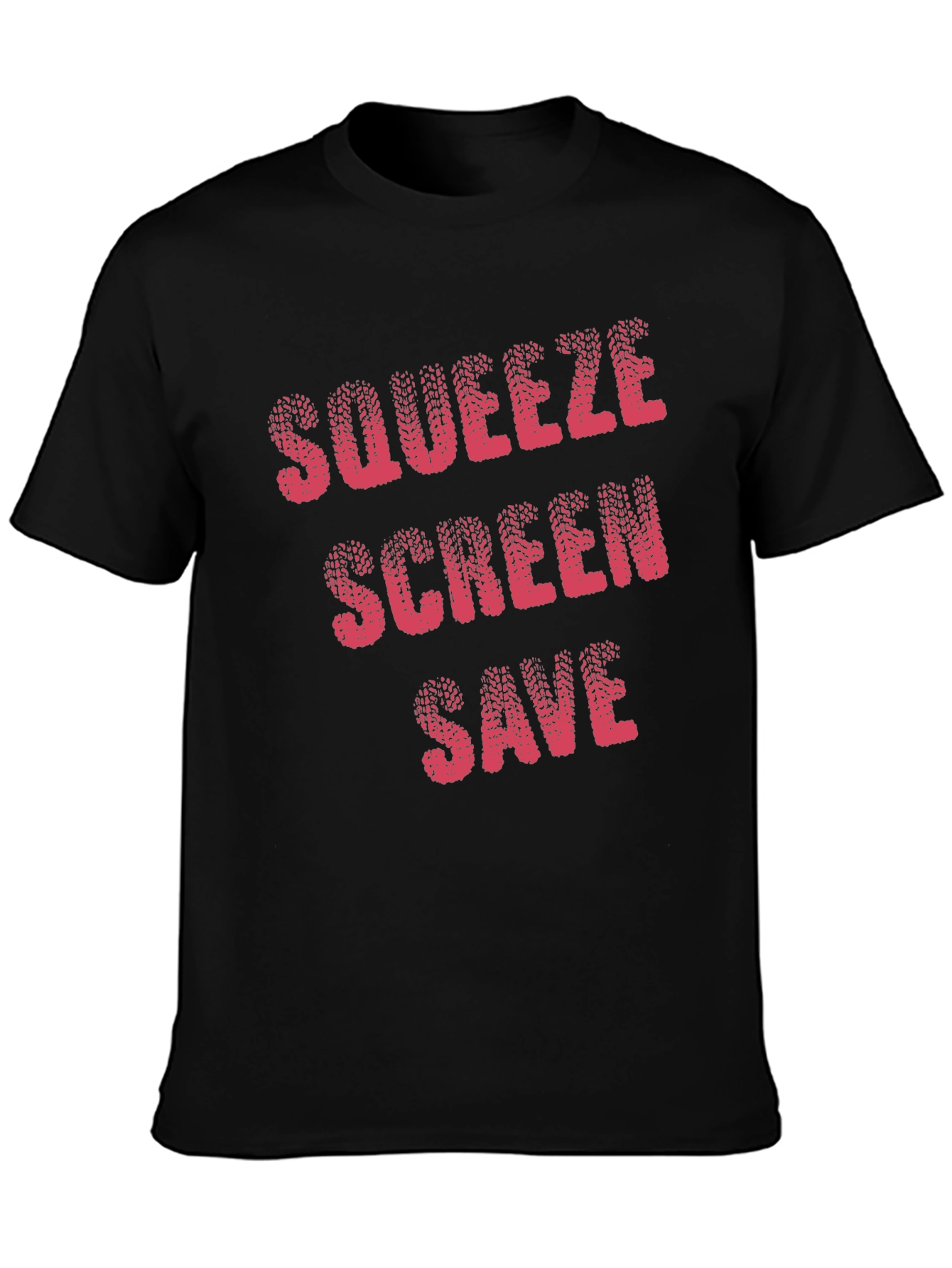 Squeeze Screen Save Novelty Graphic T-Shirt