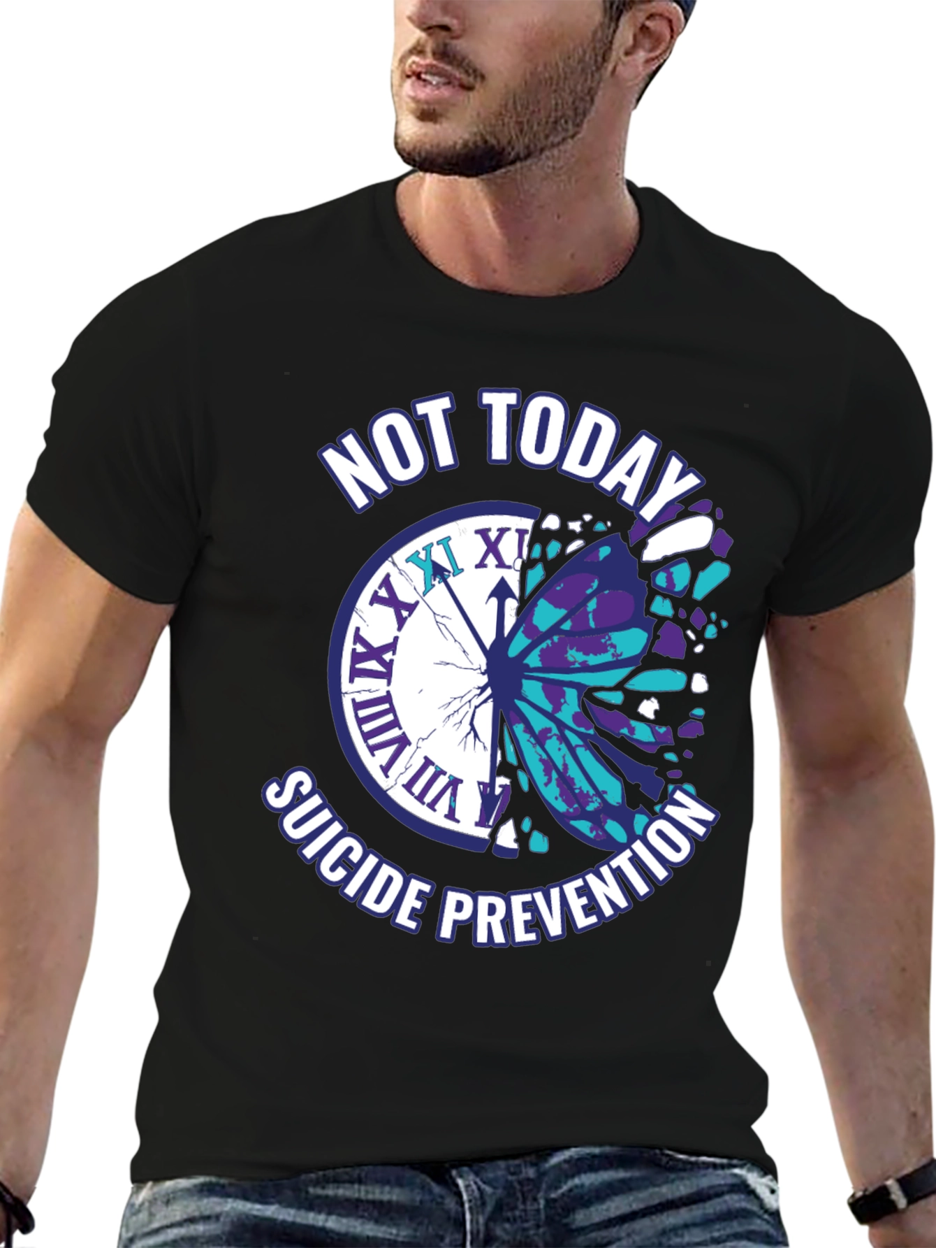 Not Today Suicide Prevention T-Shirt