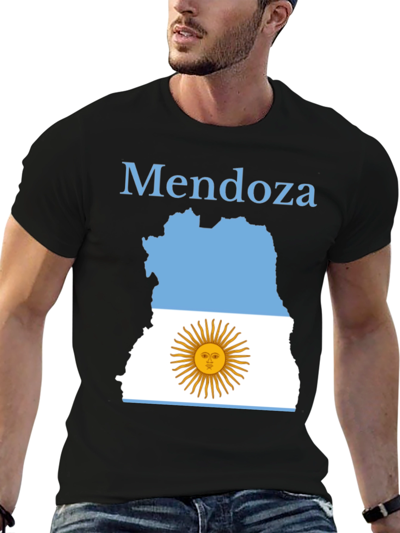Mendoza Argentina Flag T-Shirt