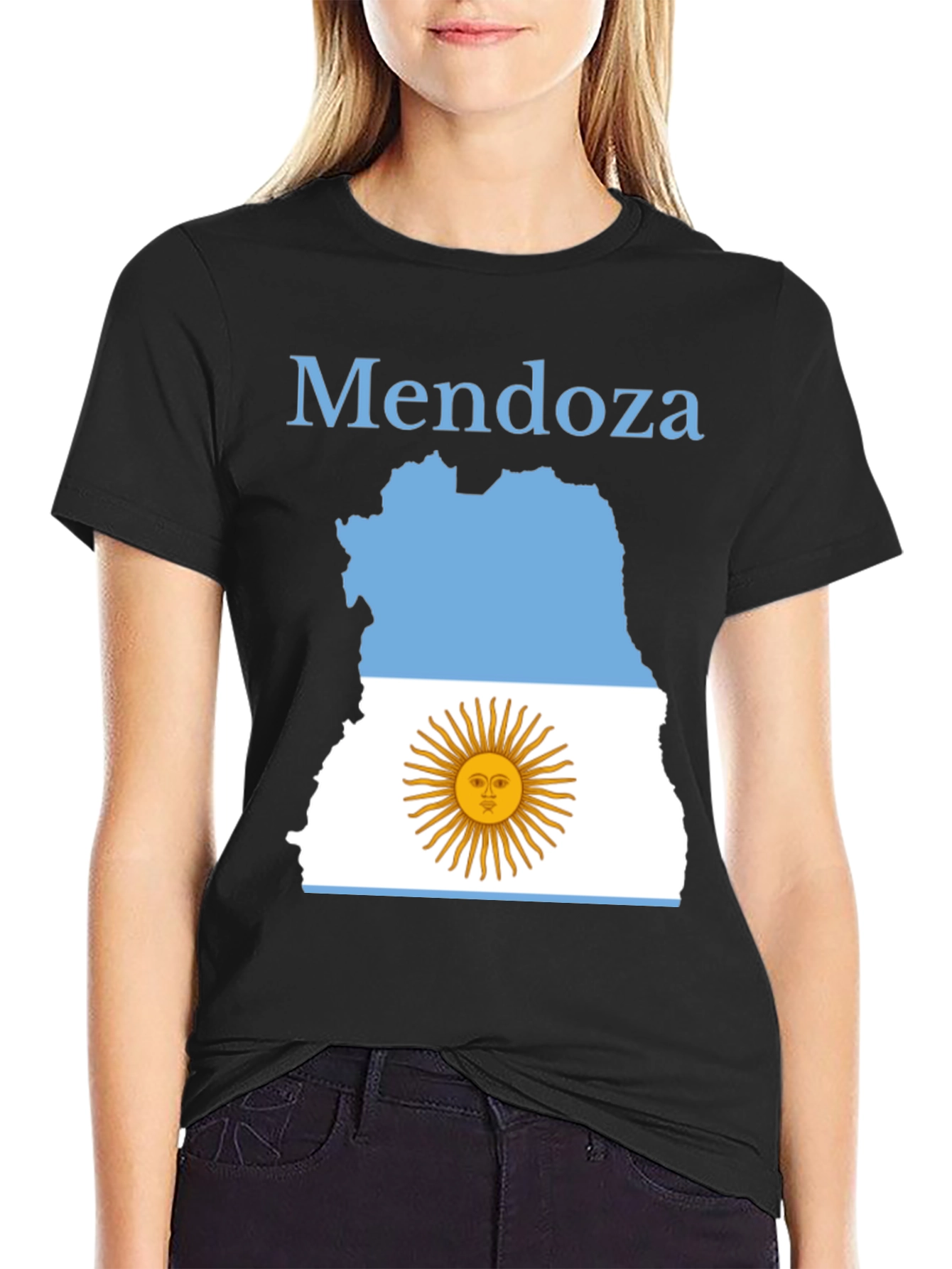 Mendoza Argentina Flag T-Shirt