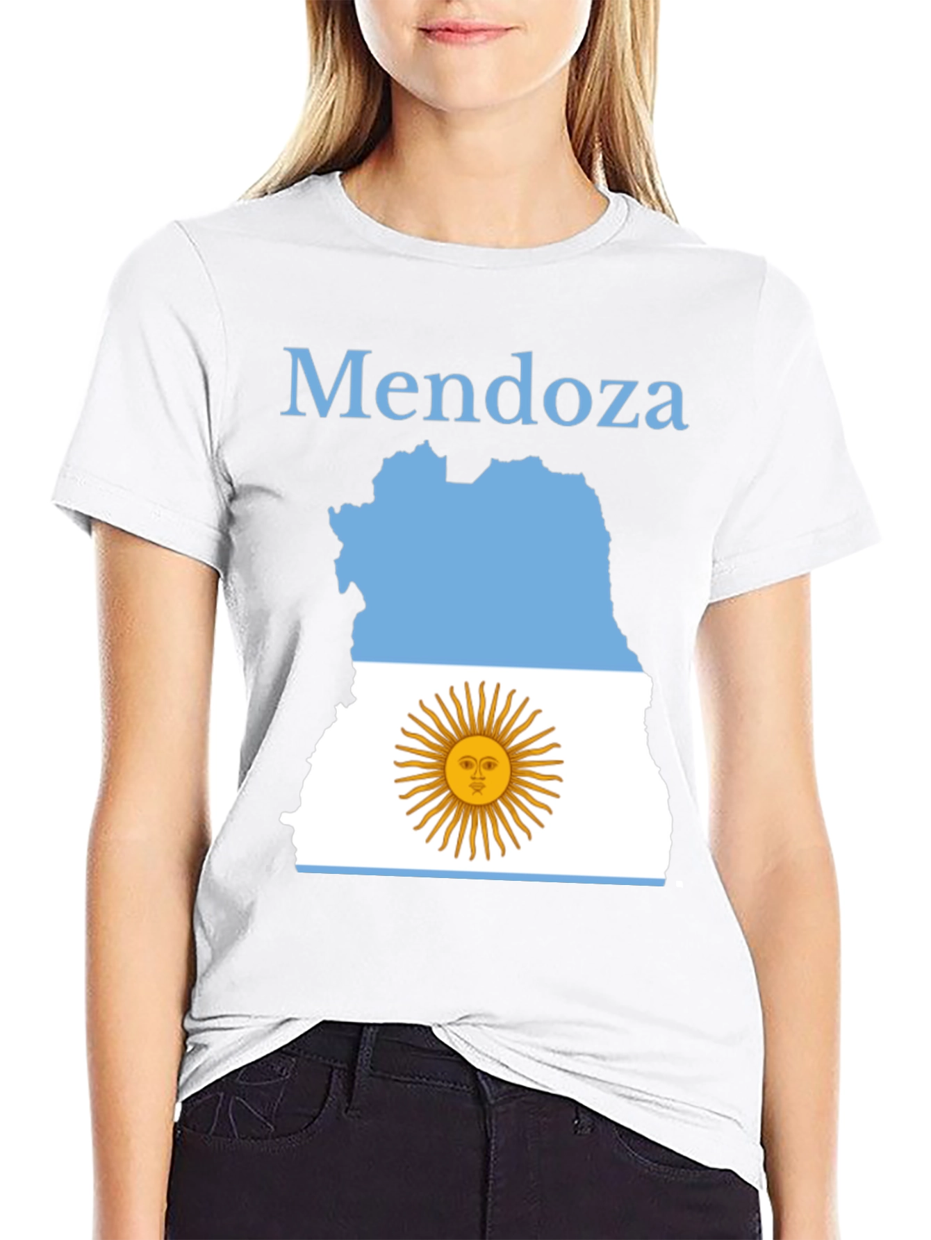 Mendoza Argentina Flag T-Shirt