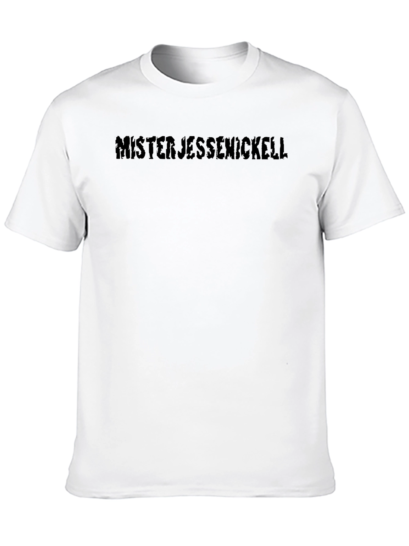 Mister Jessenickell Black Graphic Tee