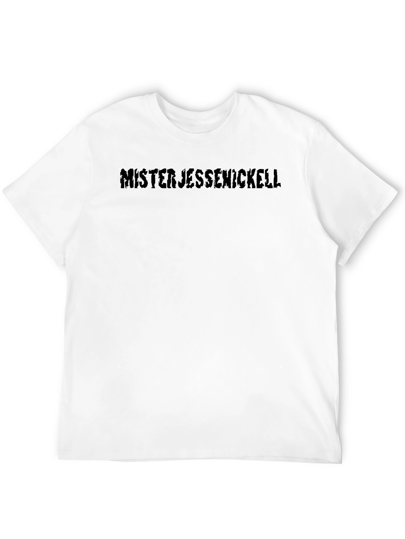 Mister Jessenickell Black Graphic Tee
