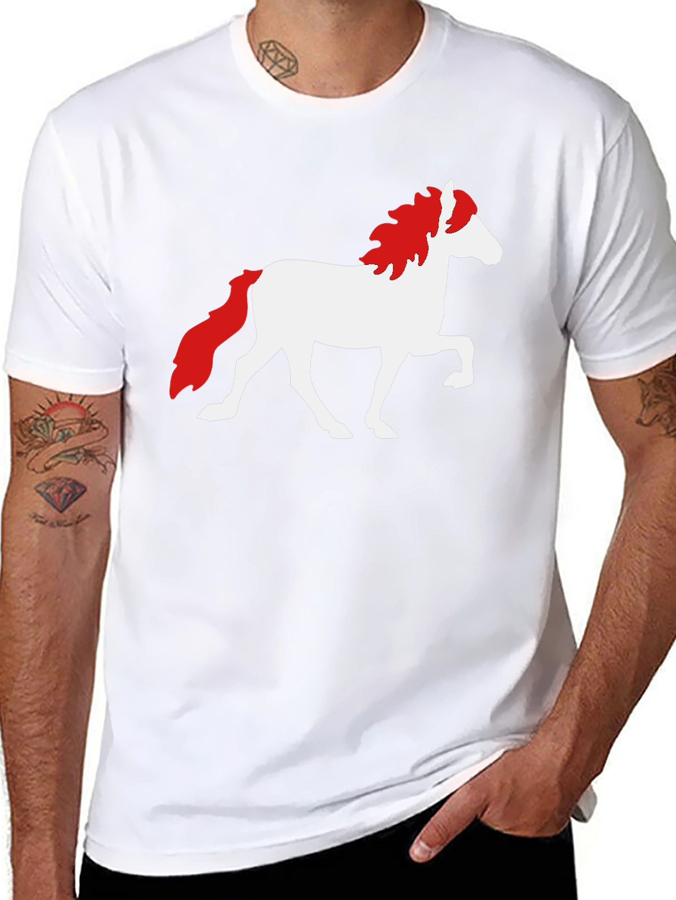 Horse Graphic T-Shirt