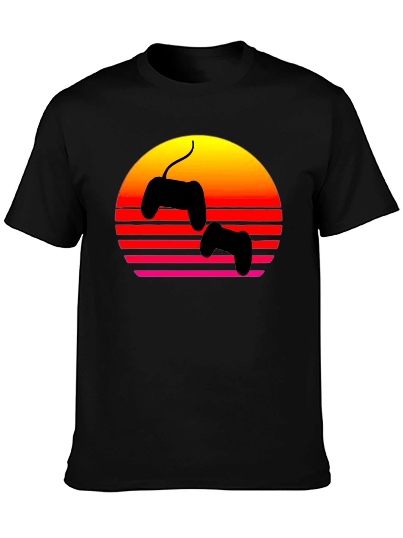 Retro Gaming Sunset T-Shirt