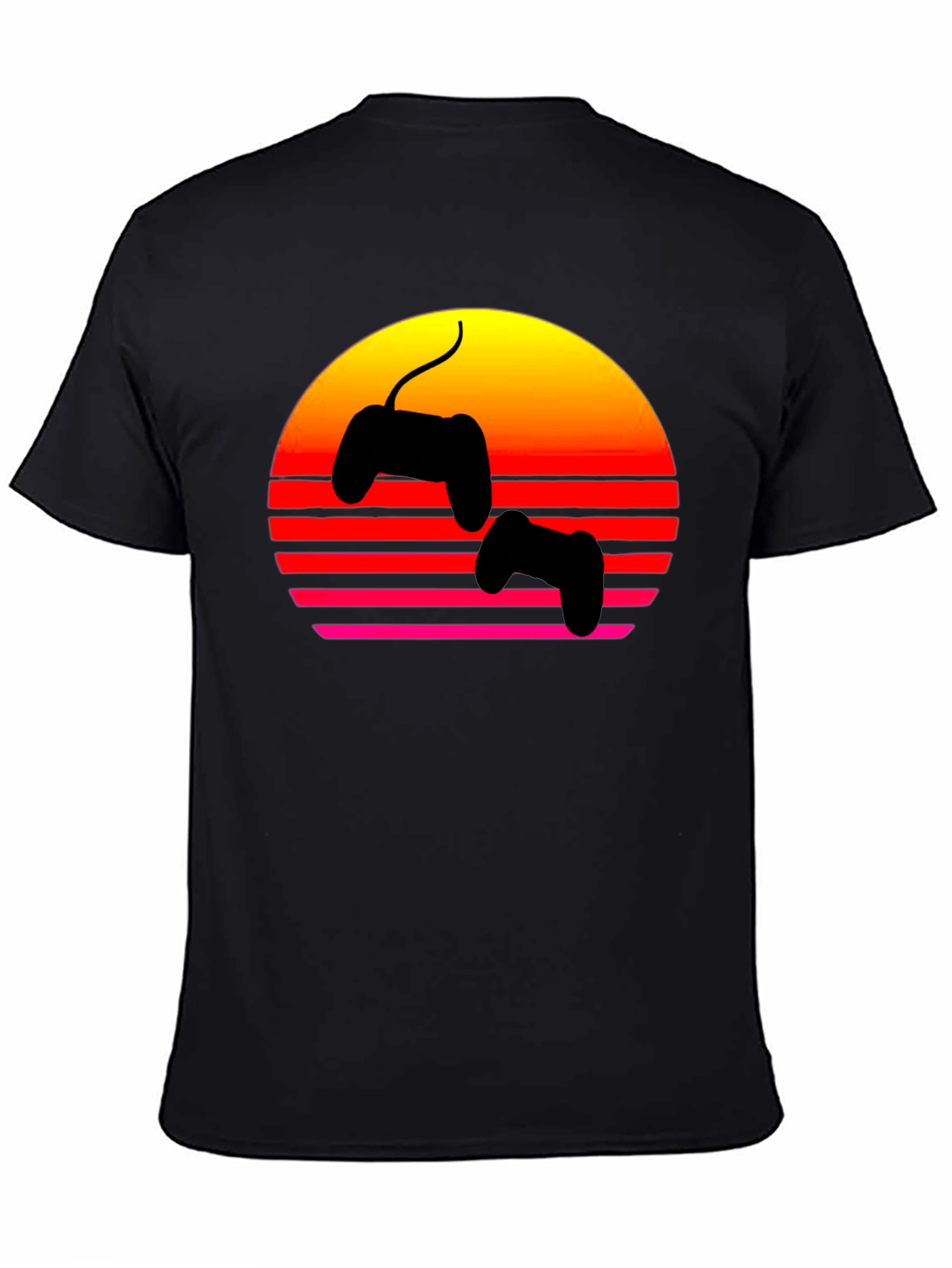 Retro Gaming Sunset T-Shirt