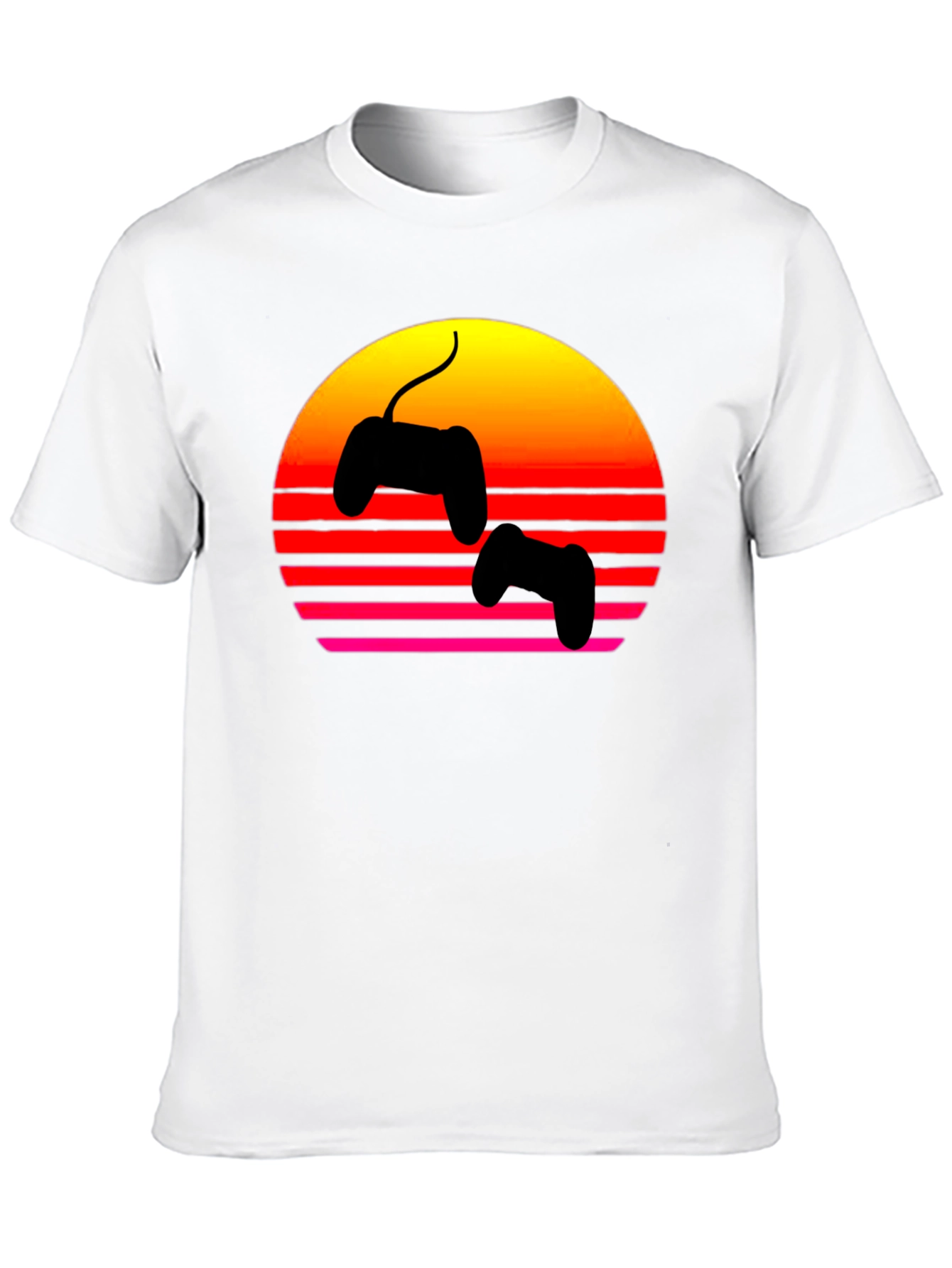 Retro Gaming Sunset T-Shirt