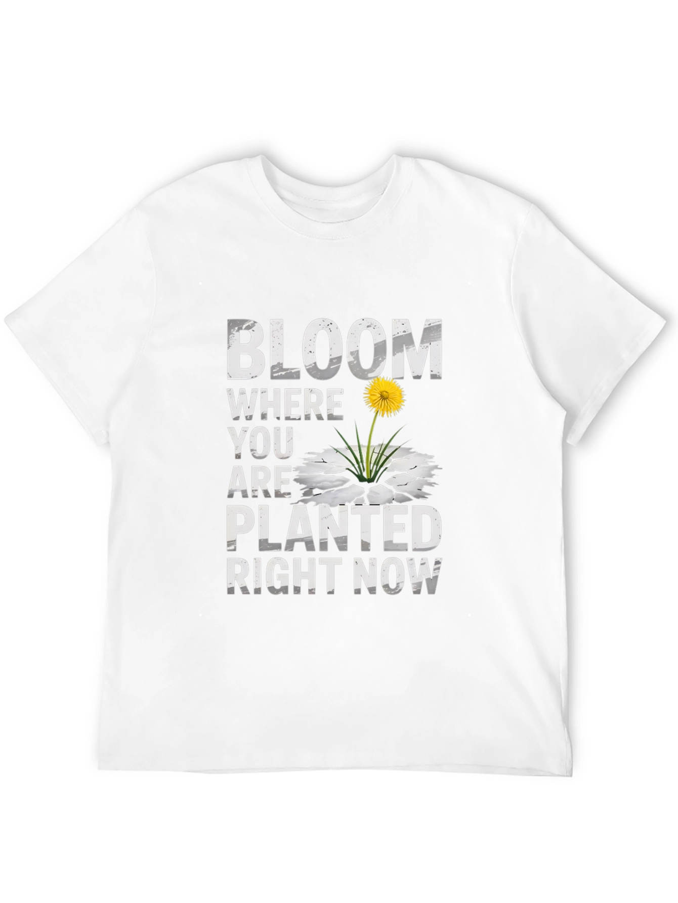 Bloom Where You Are Planted Graphic T-Shirt