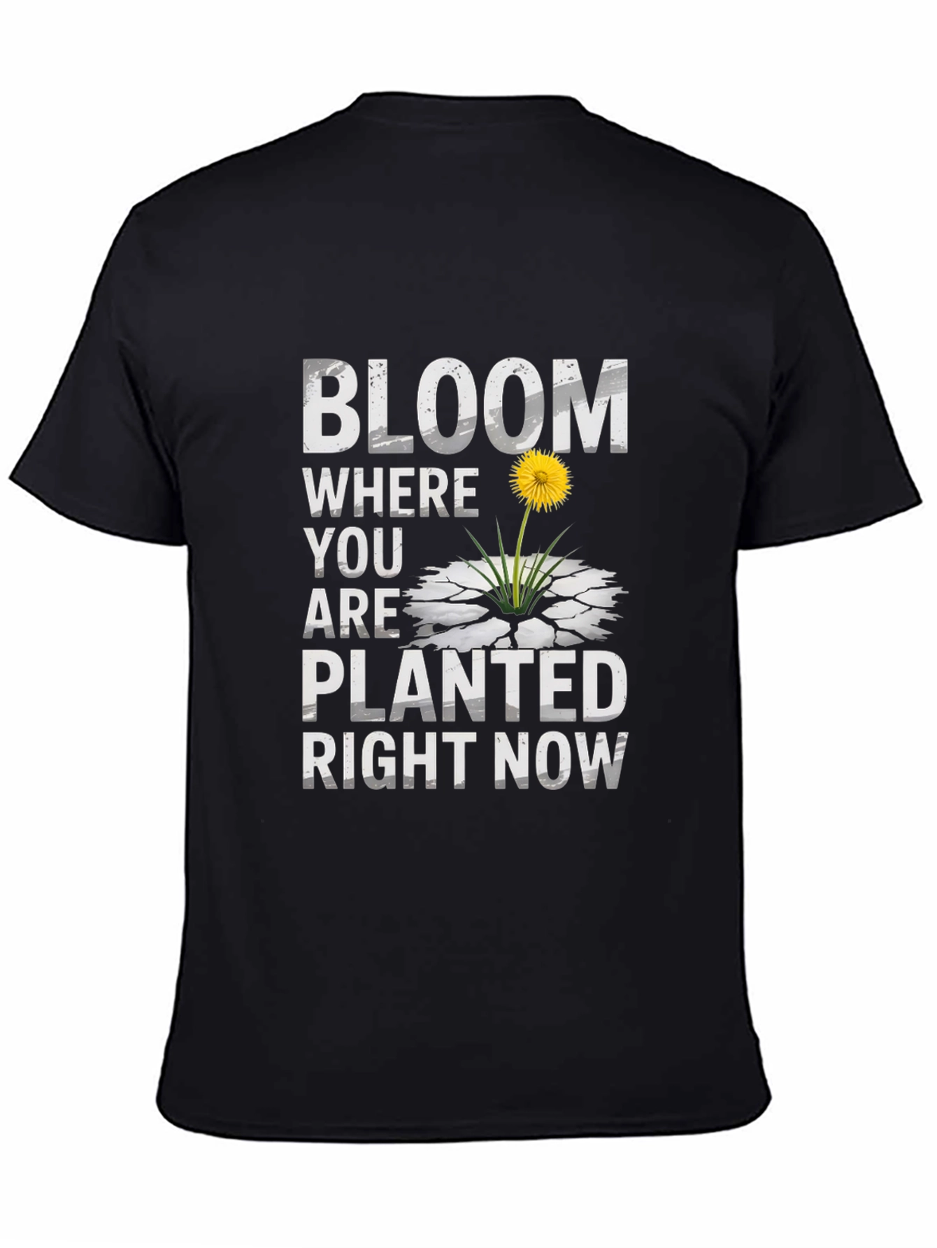 Bloom Where You Are Planted Graphic T-Shirt