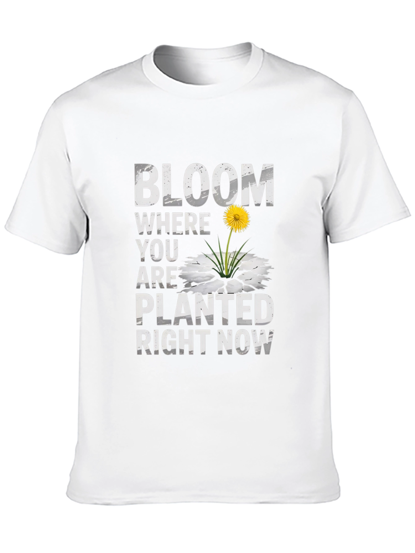 Bloom Where You Are Planted Graphic T-Shirt