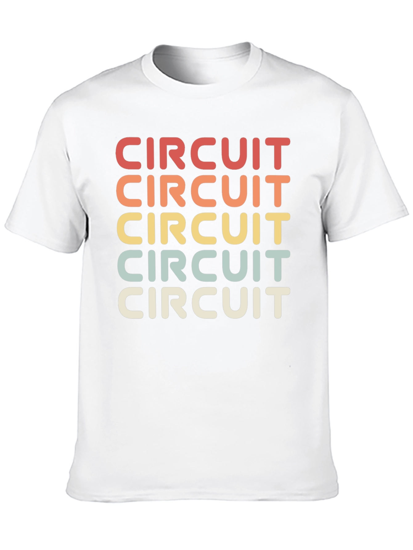 Retro Circuit Design Tee