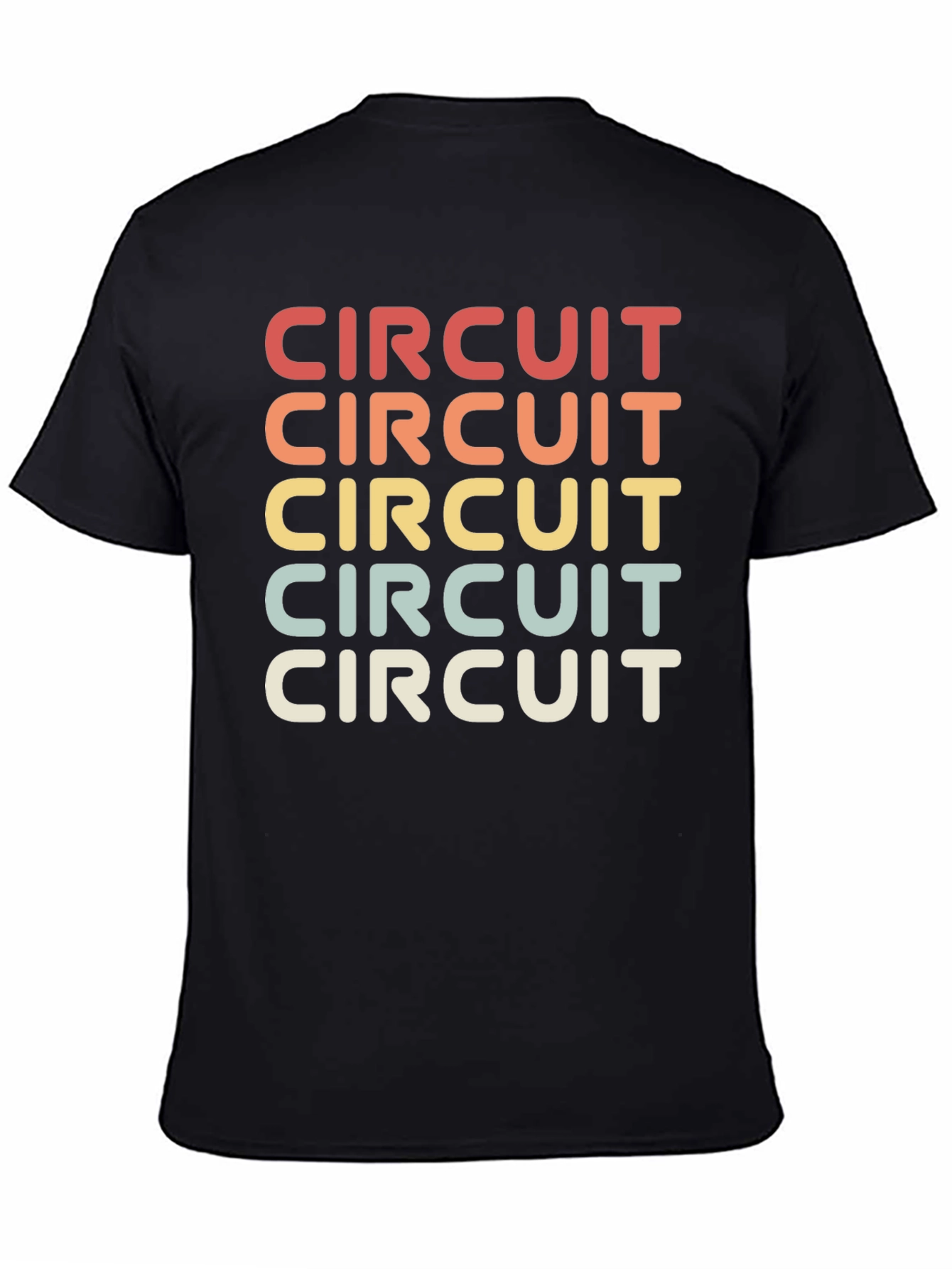 Retro Circuit Design Tee