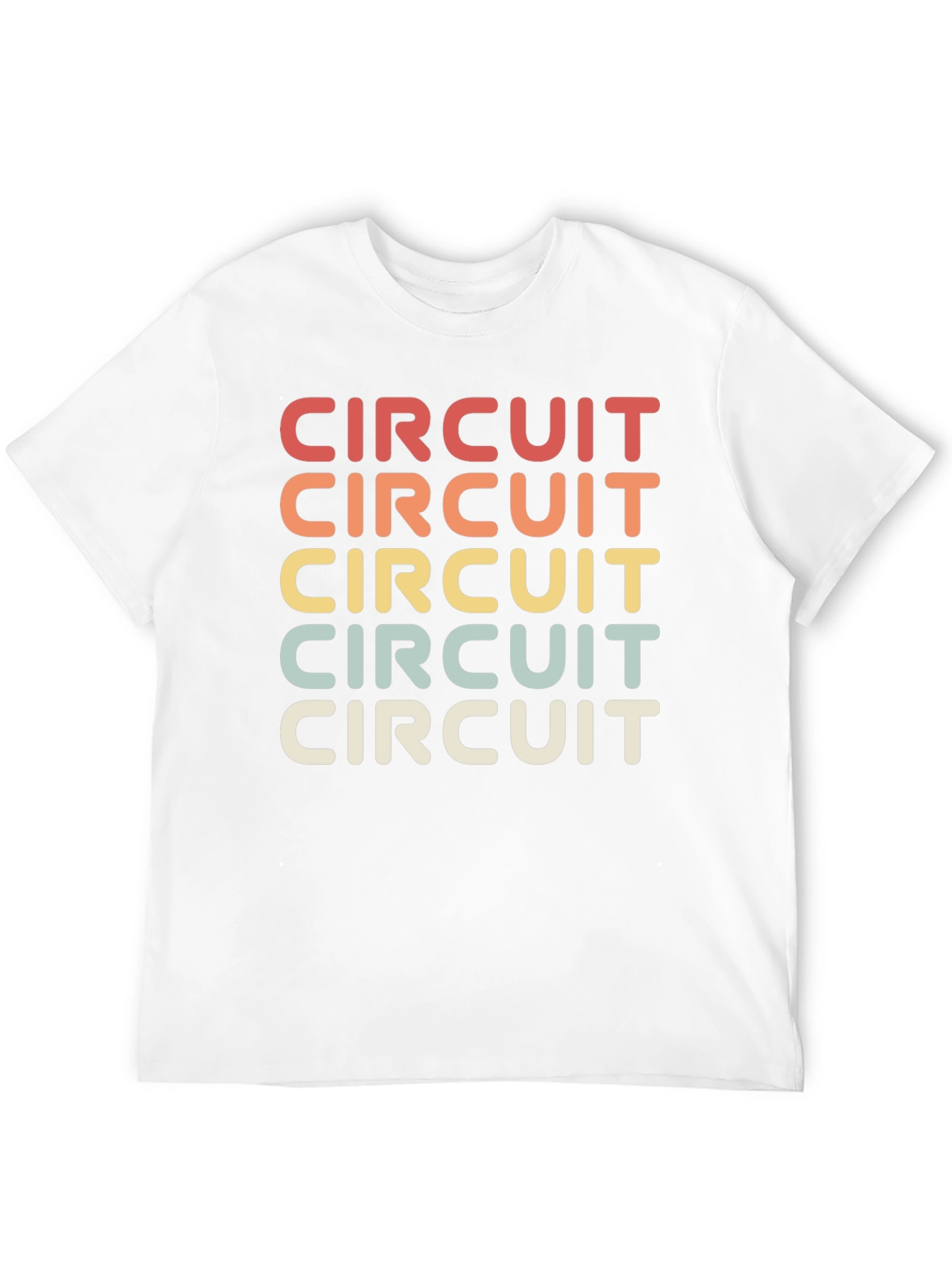 Retro Circuit Design Tee