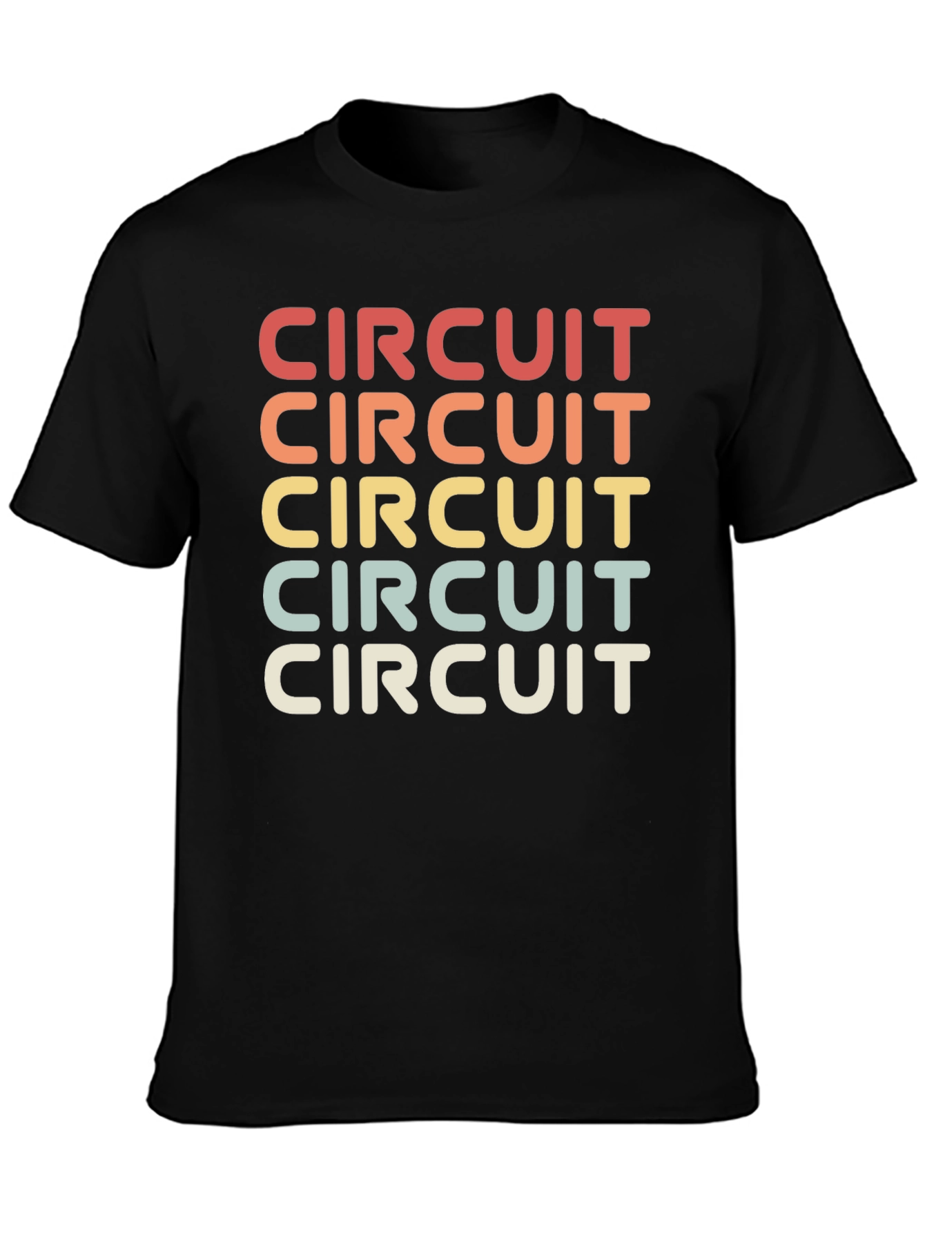 Retro Circuit Design Tee