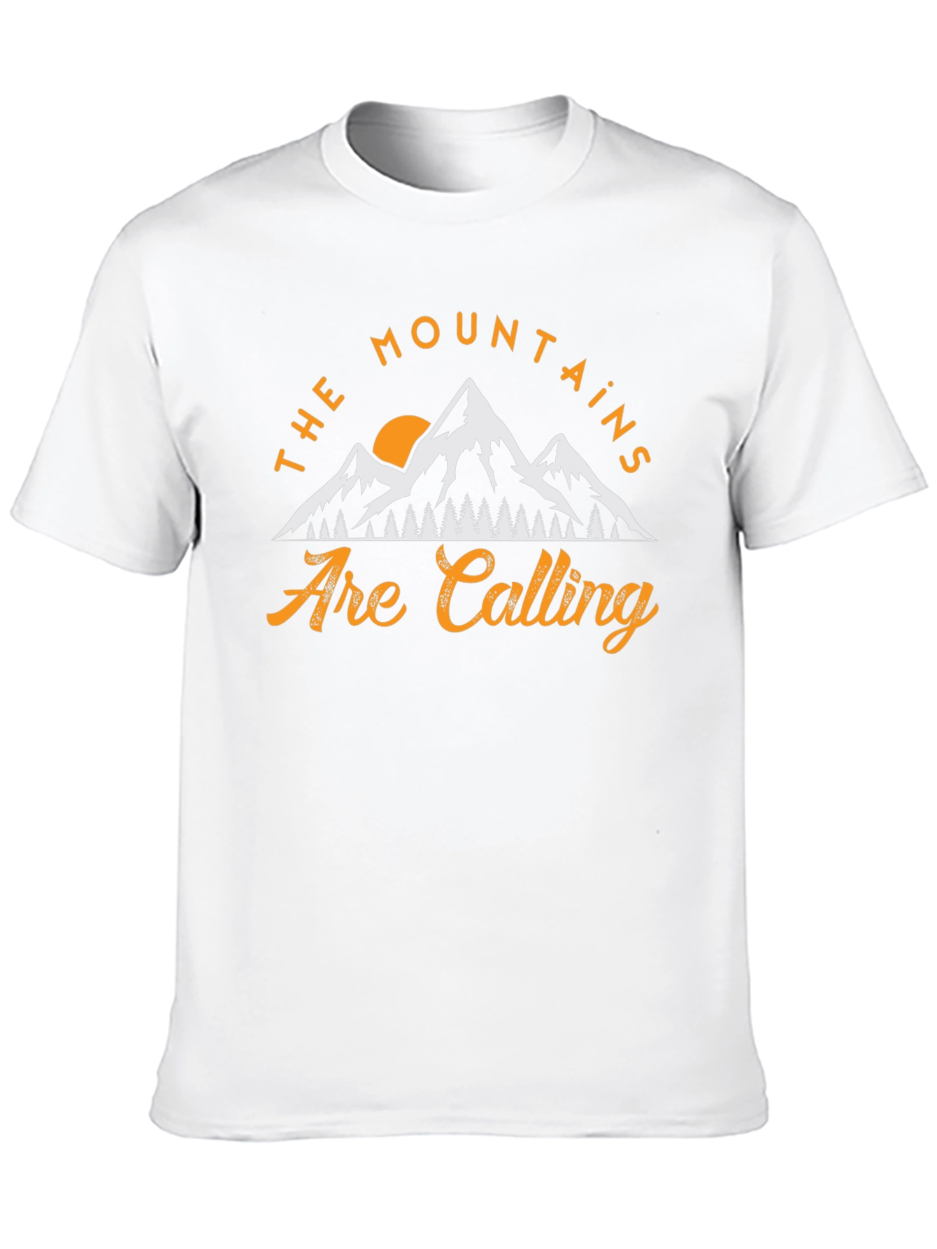 Mountains Are Calling Graphic Tee - Adventure Awaits!