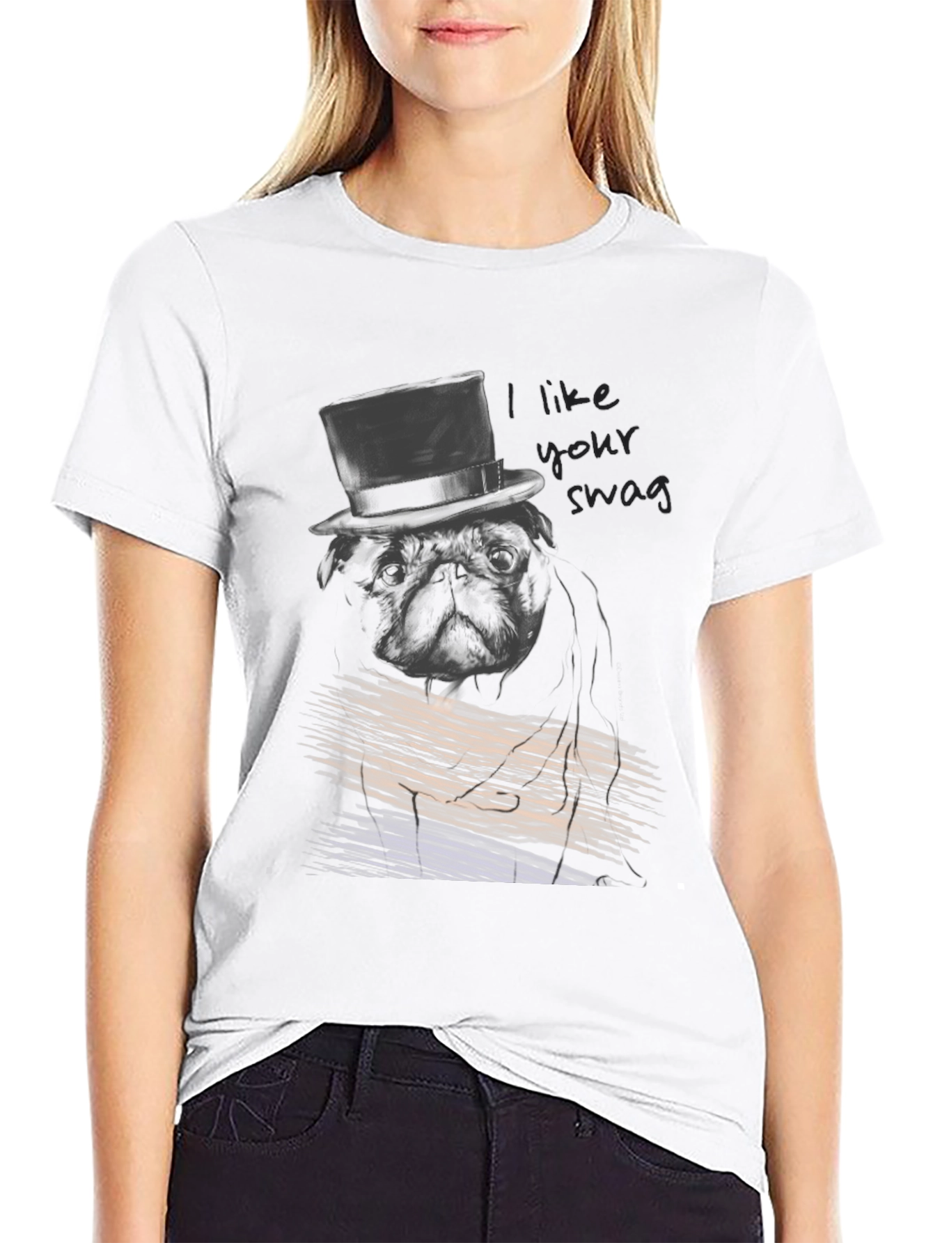Dapper Dog T-Shirt: I Like Your Swag!