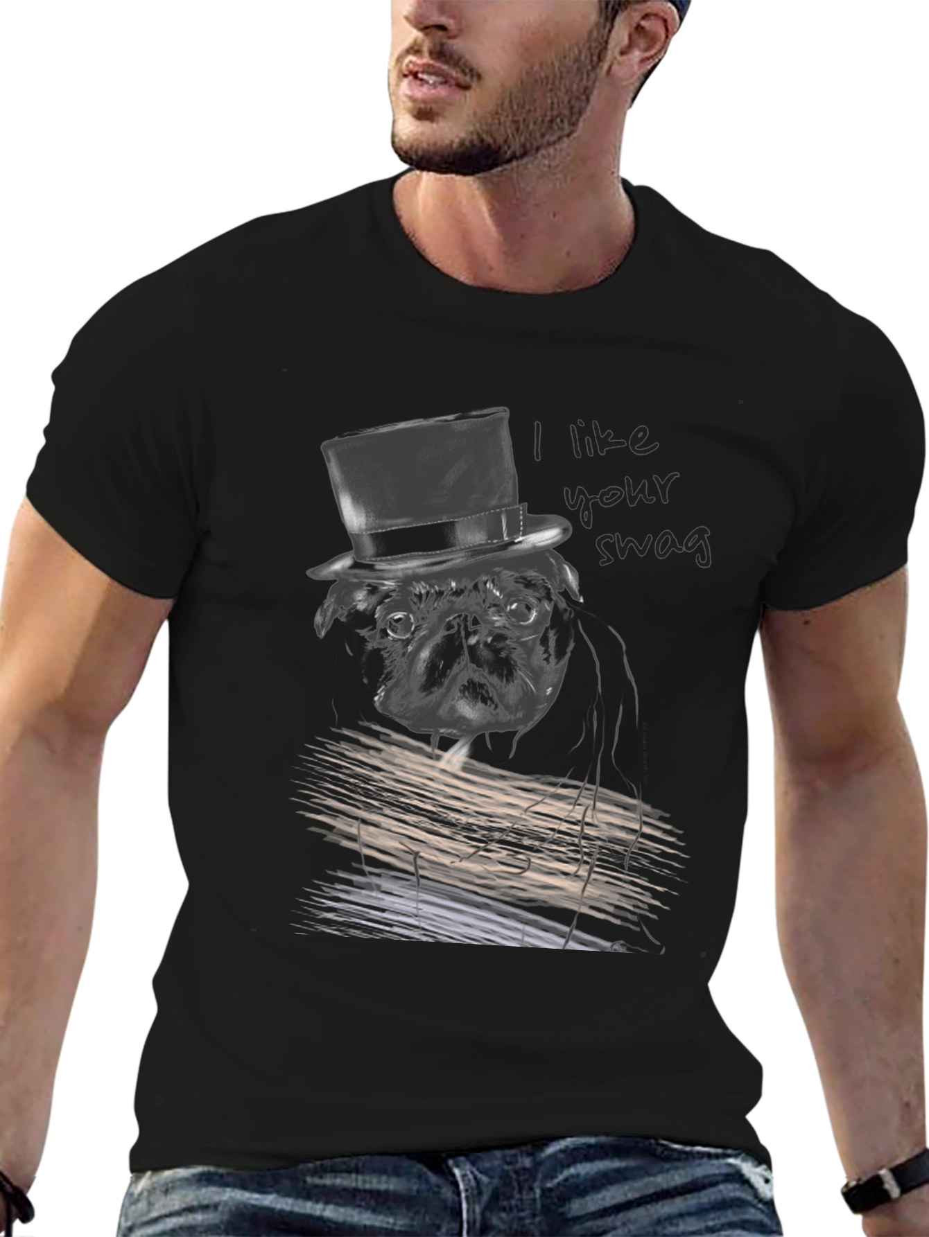 Dapper Dog T-Shirt: I Like Your Swag!