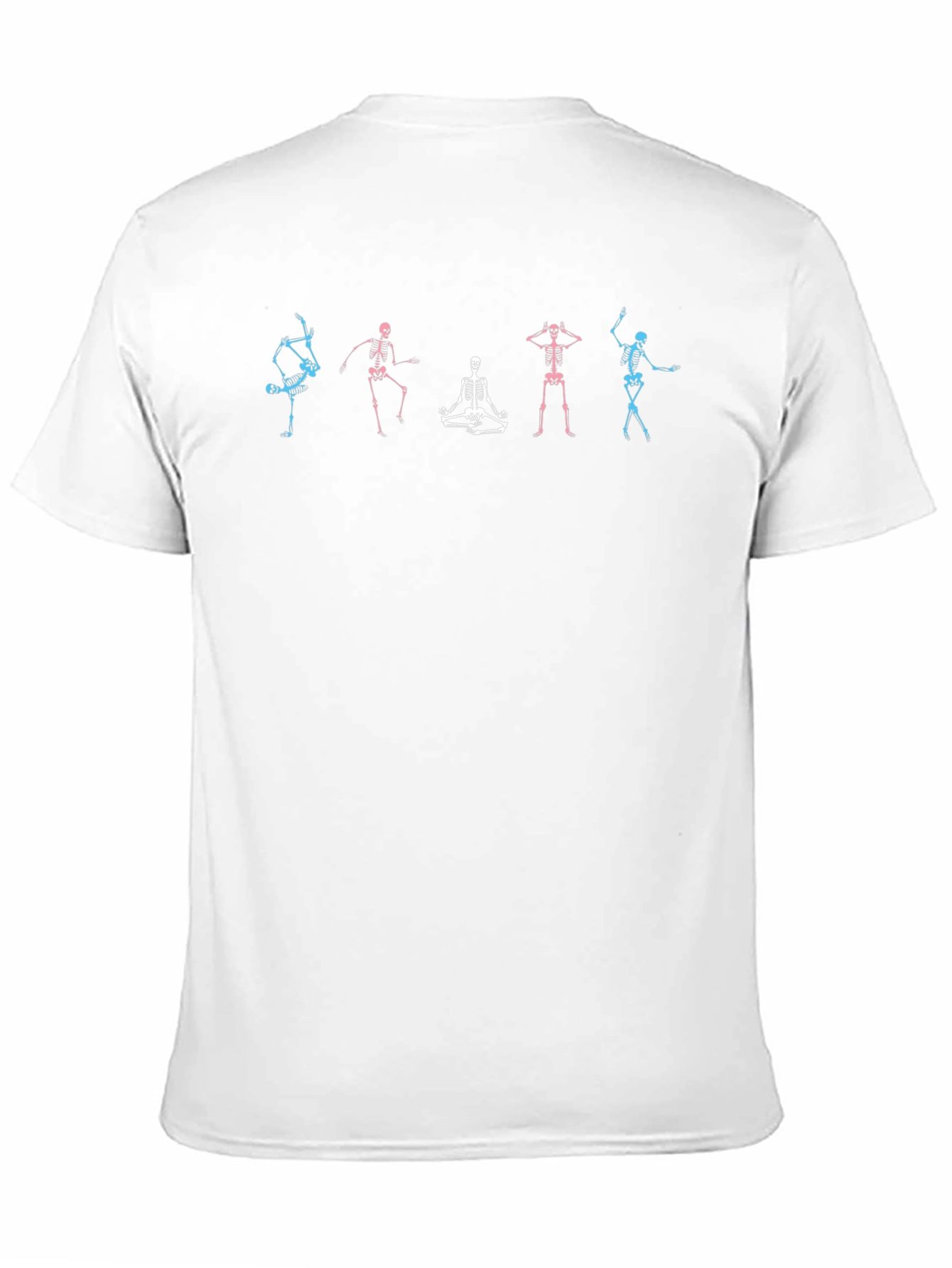 Dancing Skeletons Black Graphic Tee