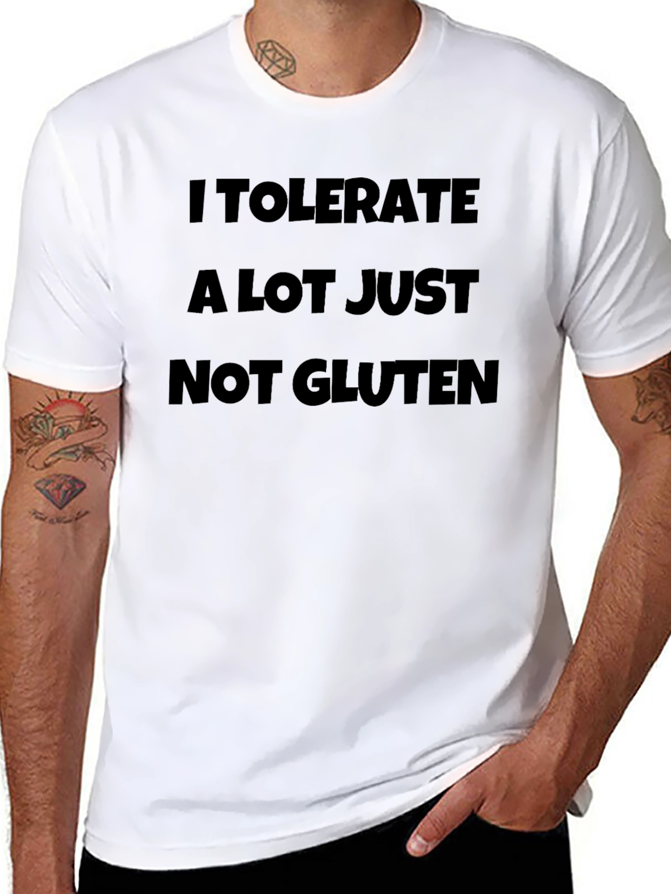 I Tolerate A Lot Just Not Gluten T-Shirt