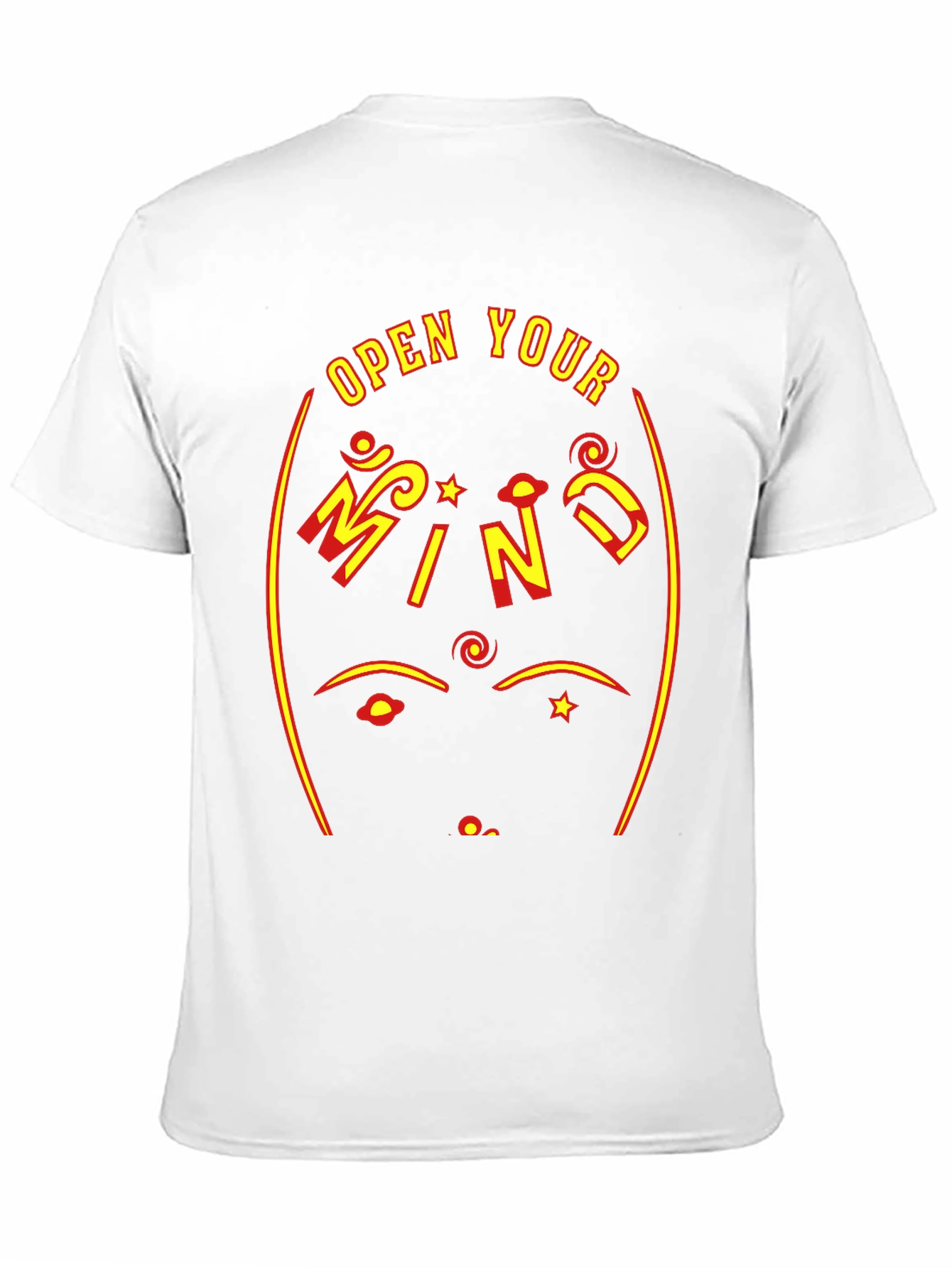 Open Your Mind Graphic Tee - Black T-Shirt