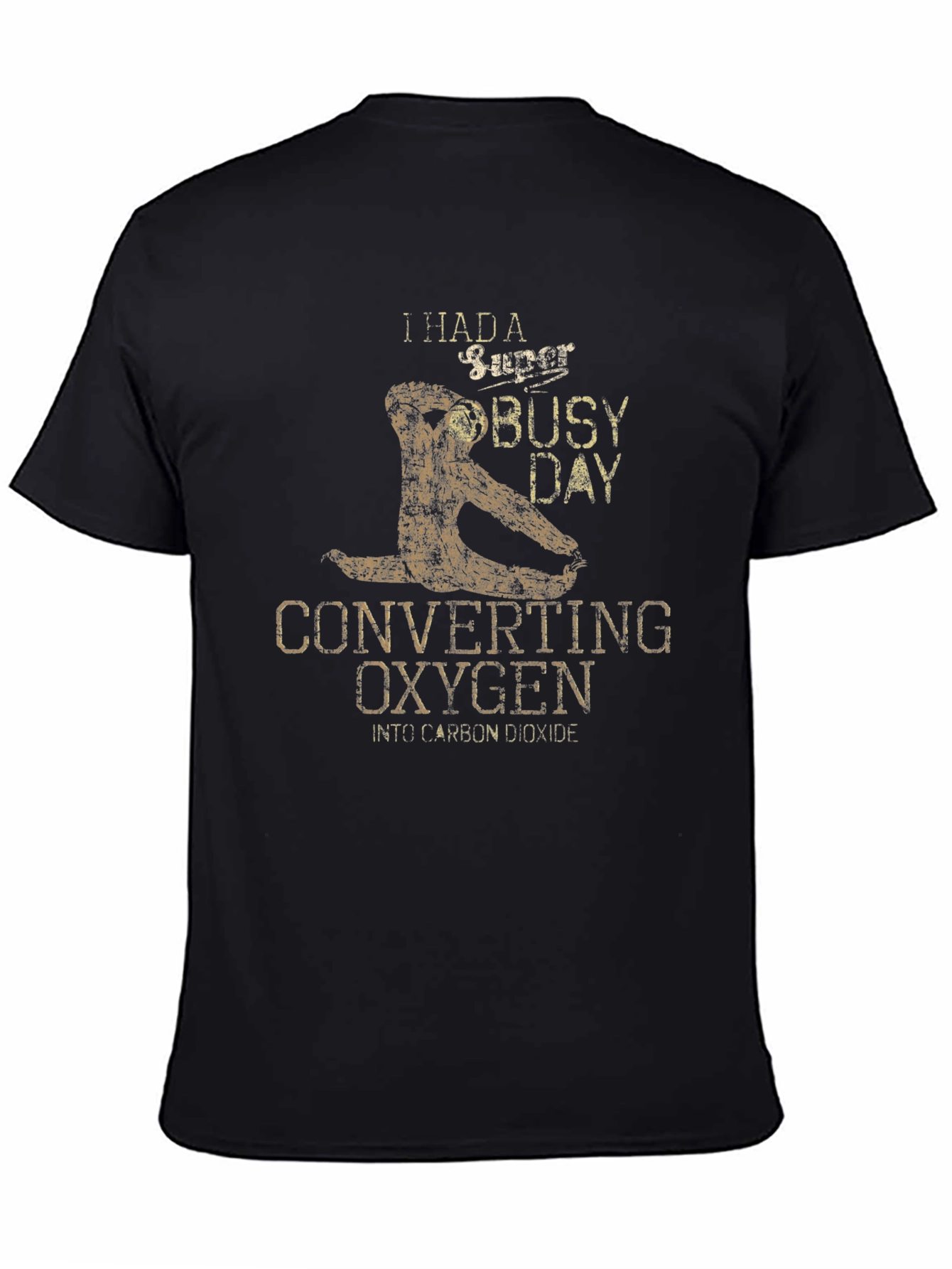 Funny Sloth Busy Day T-Shirt