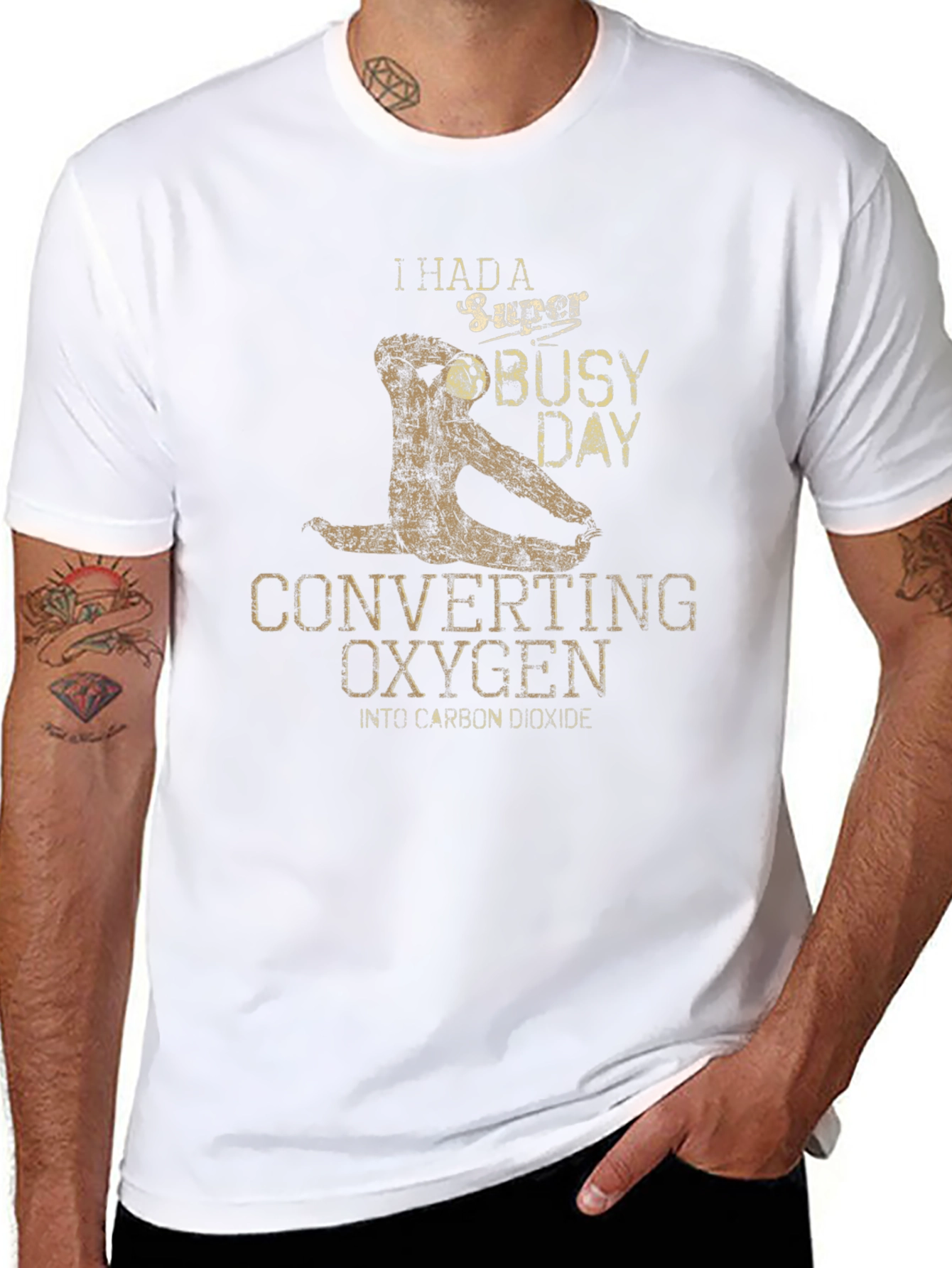 Funny Sloth Busy Day T-Shirt
