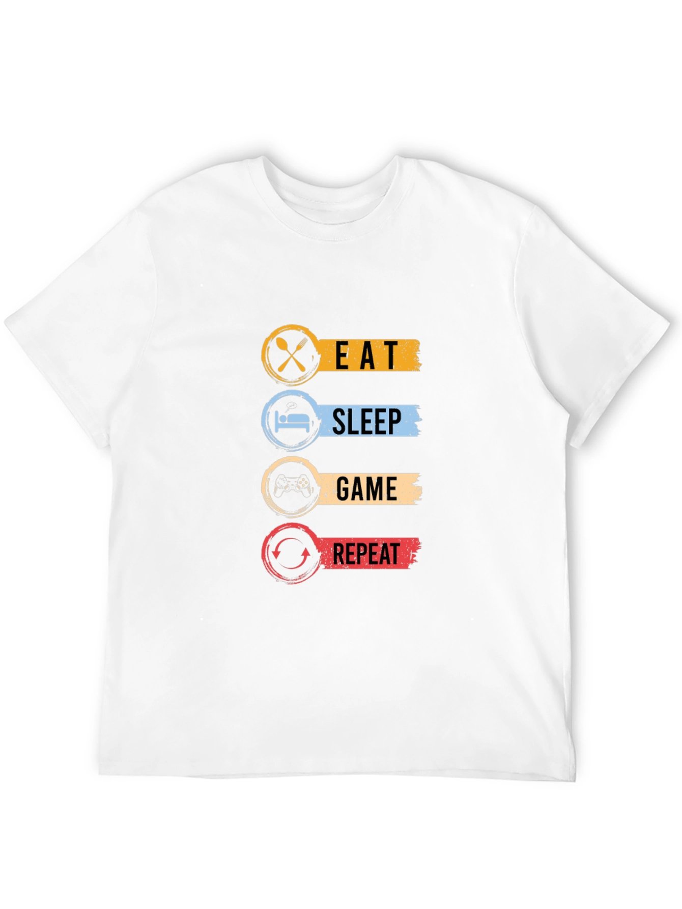 Eat Sleep Game Repeat T-Shirt