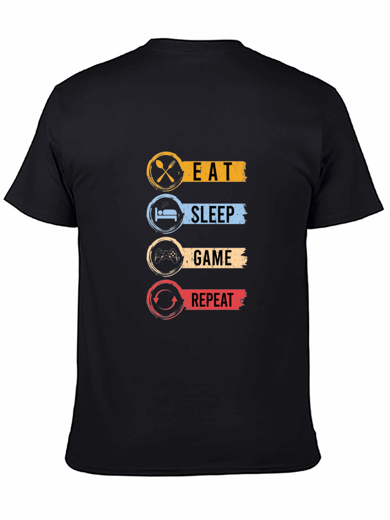 Eat Sleep Game Repeat T-Shirt