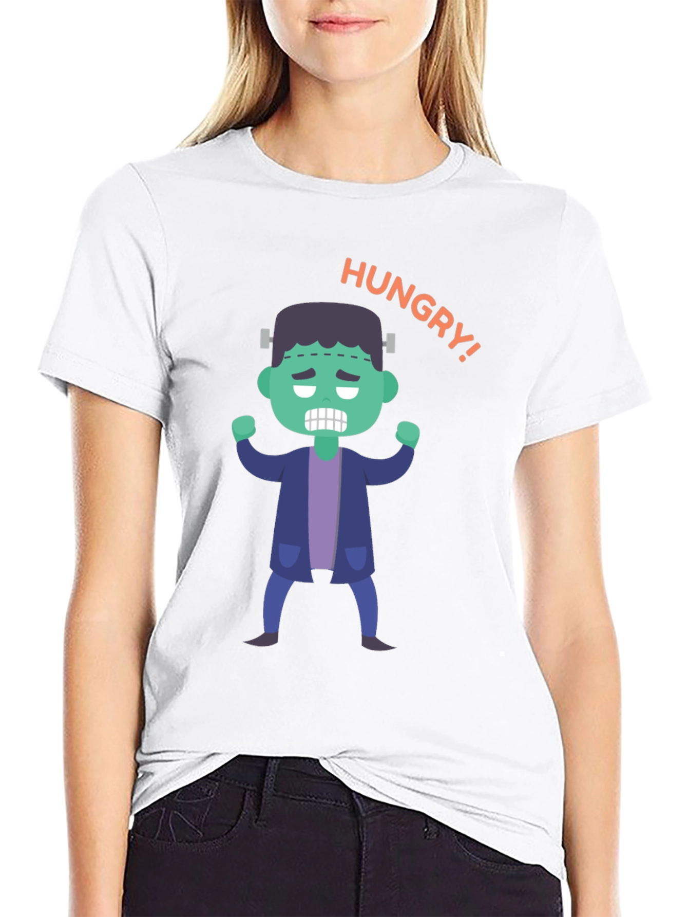 Hungry Frankenstein Graphic T-Shirt