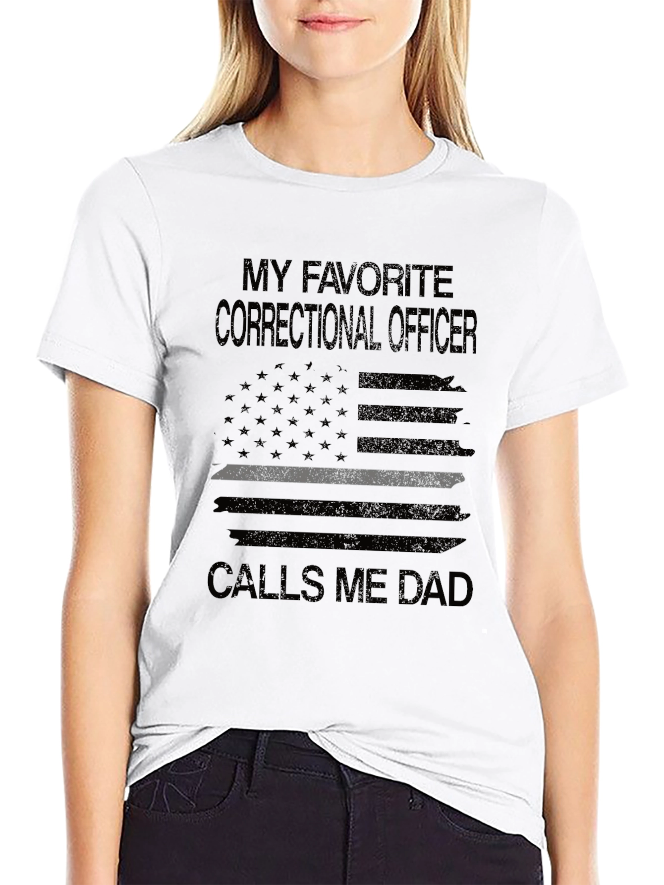 Correctional Officer Dad T-Shirt