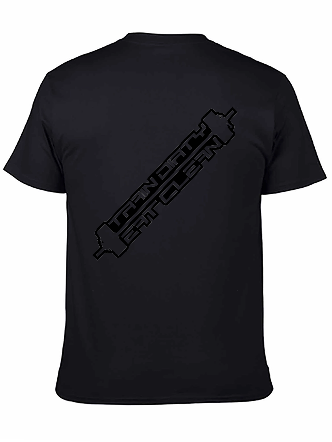 Train Dirty Eat Clean Black Graphic T-Shirt