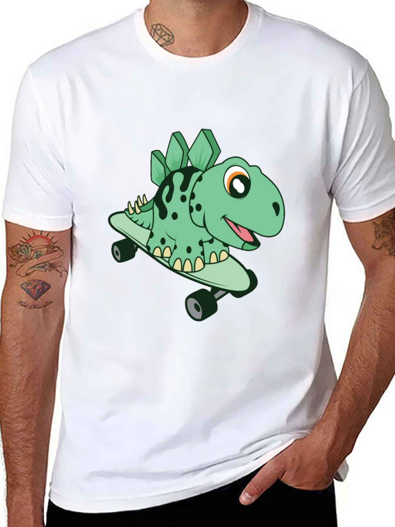 Skateboarding Dino T-Shirt