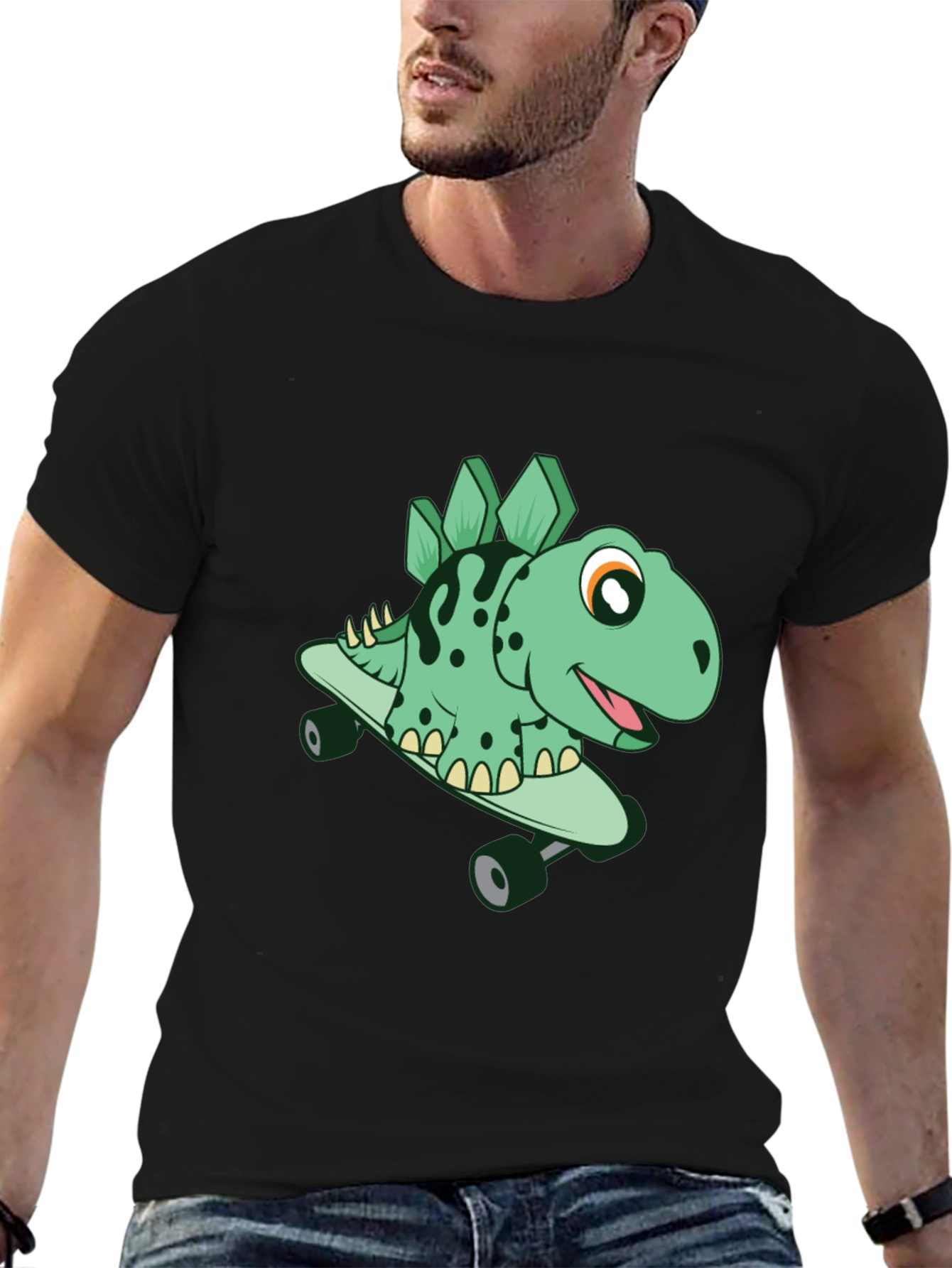 Skateboarding Dino T-Shirt