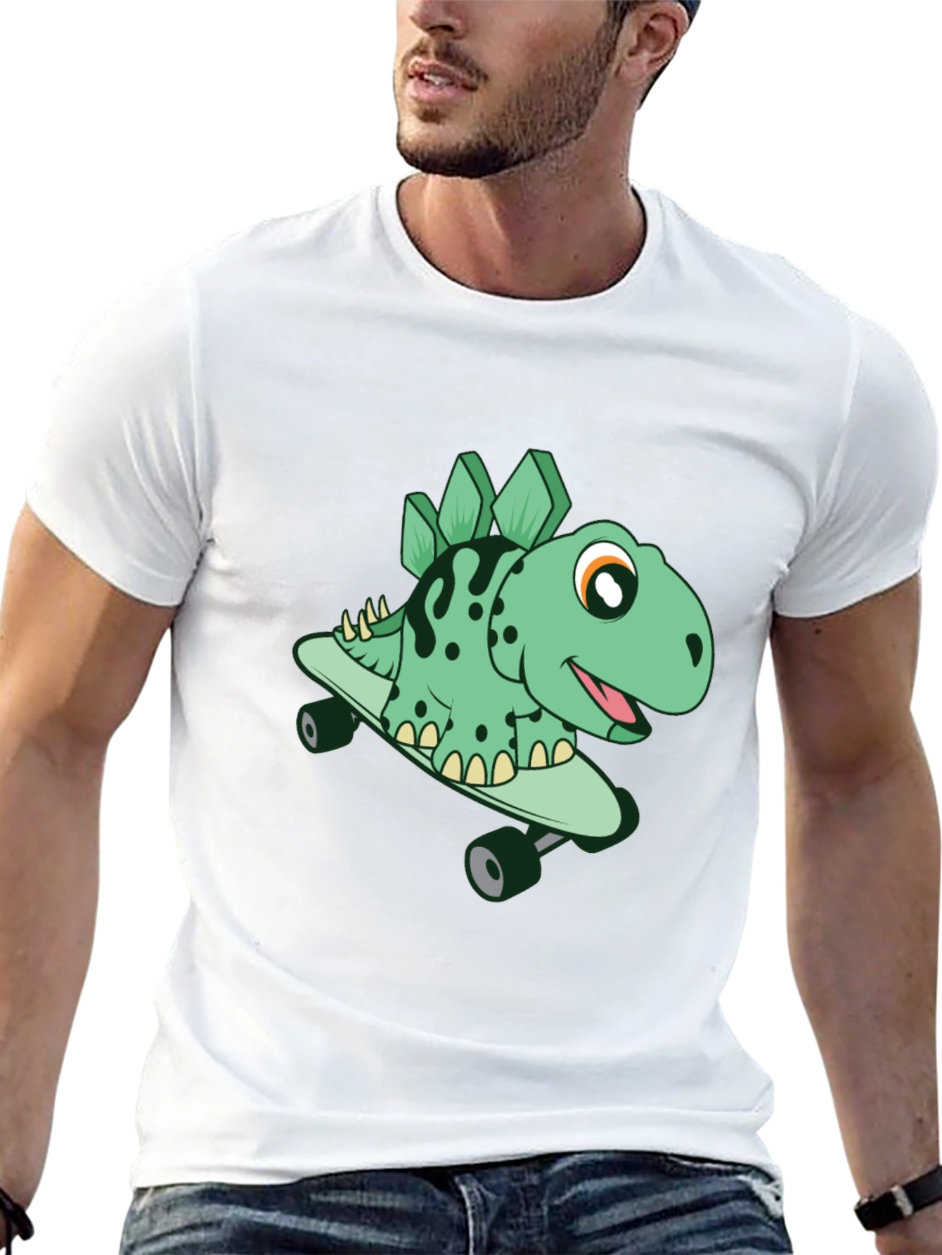Skateboarding Dino T-Shirt