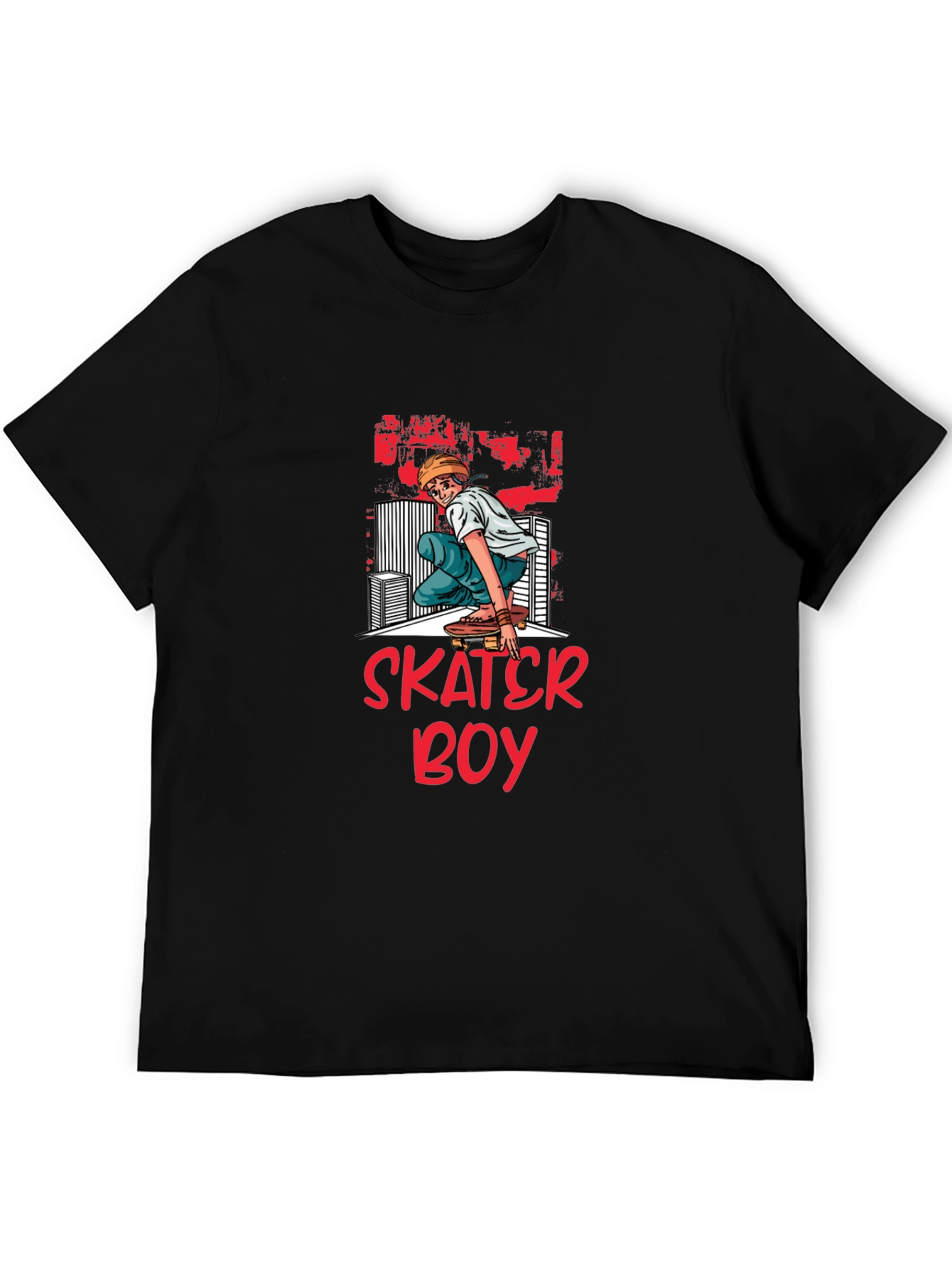 Skater Boy Graphic T-Shirt | Cool Street Style